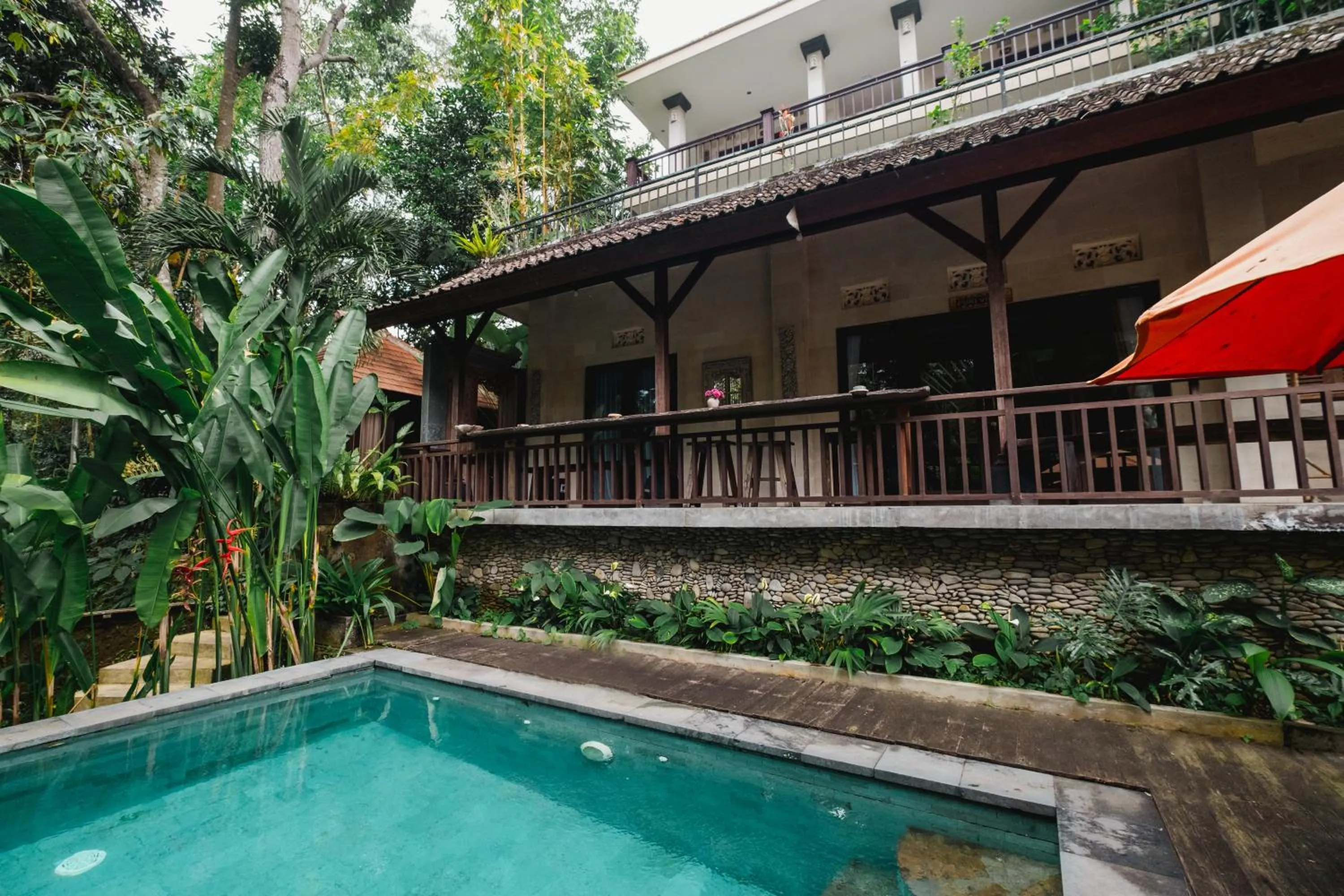 Pool view in Puri Payogan Villa