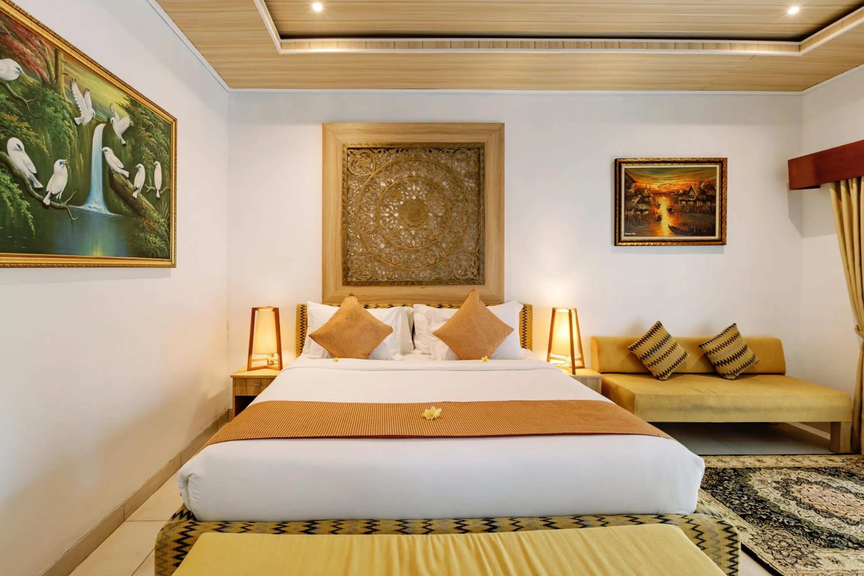 Bedroom, Bed in Puri Payogan Villa