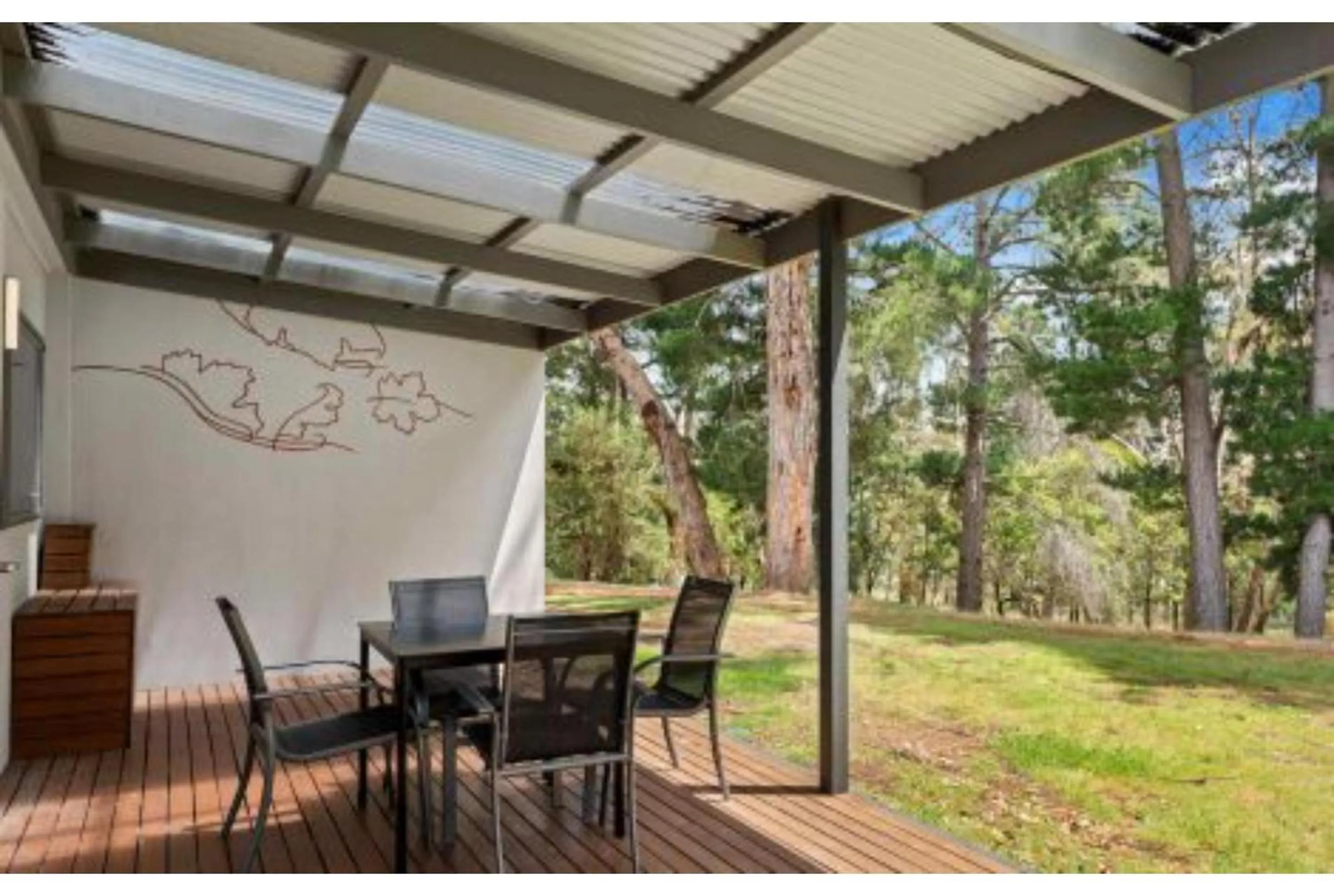 Patio in Discovery Parks - Hahndorf