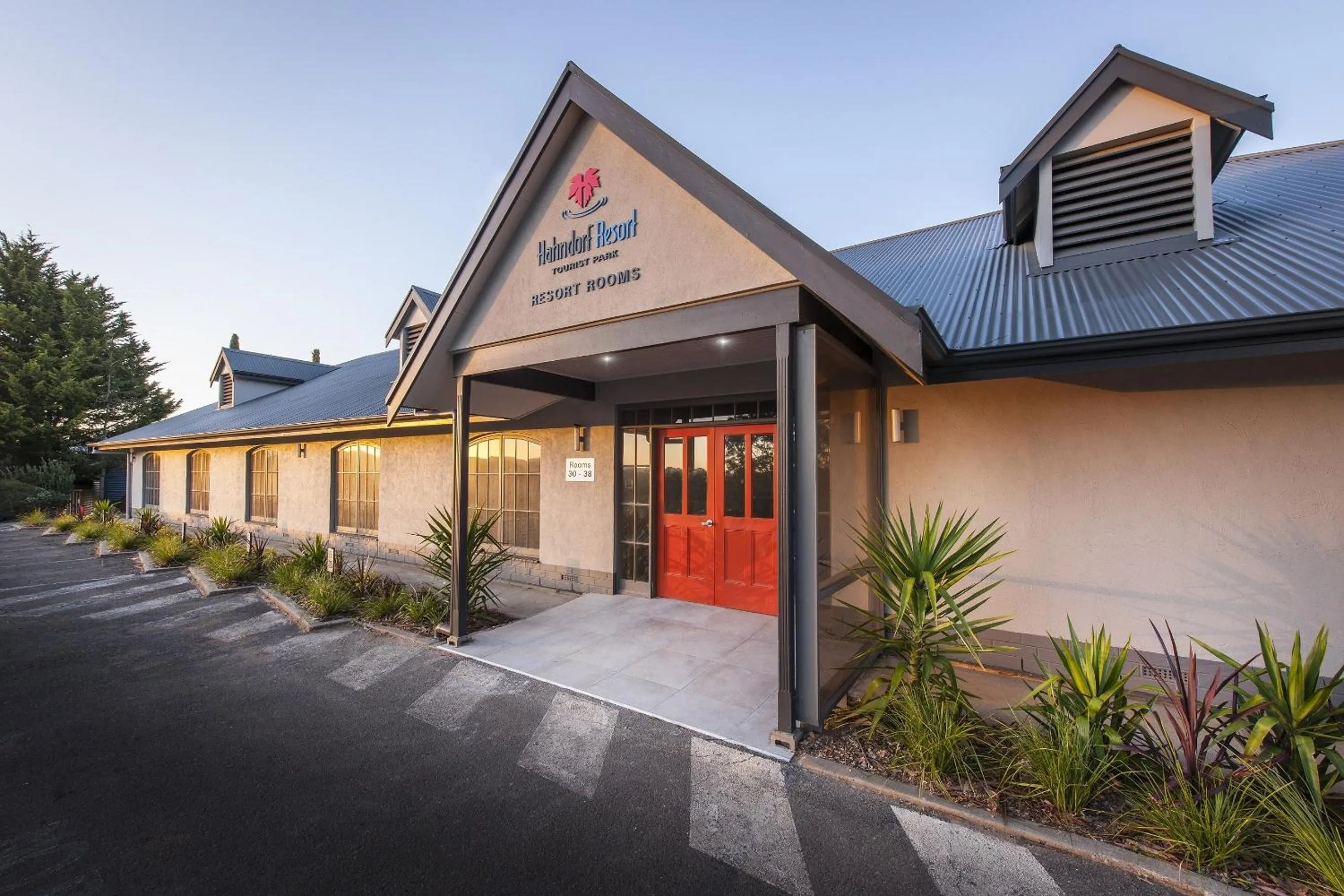 Facade/entrance in Discovery Parks - Hahndorf