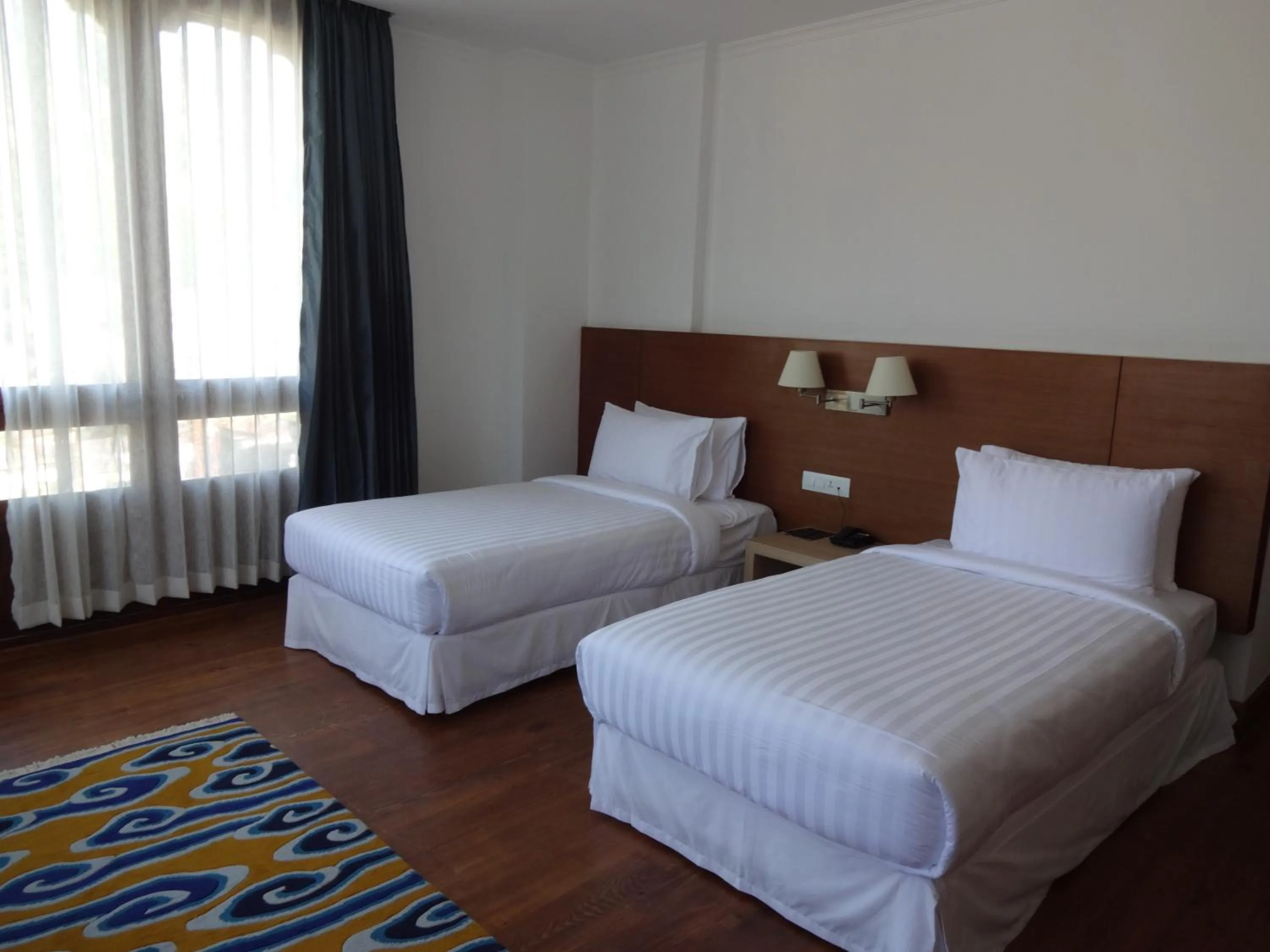Bed in Hotel Osel