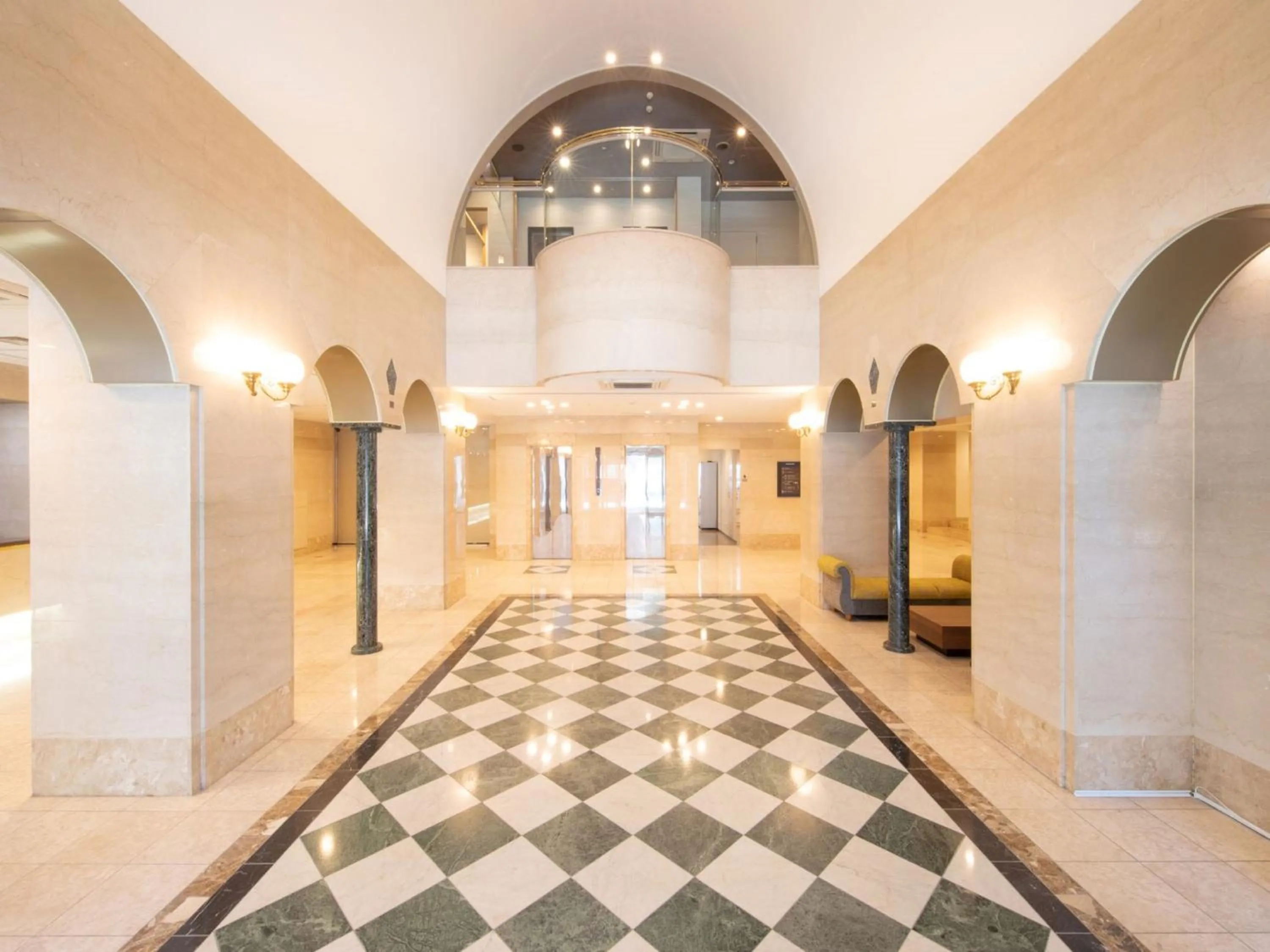 Lobby or reception in ART HOTEL Miyazaki Sky Tower