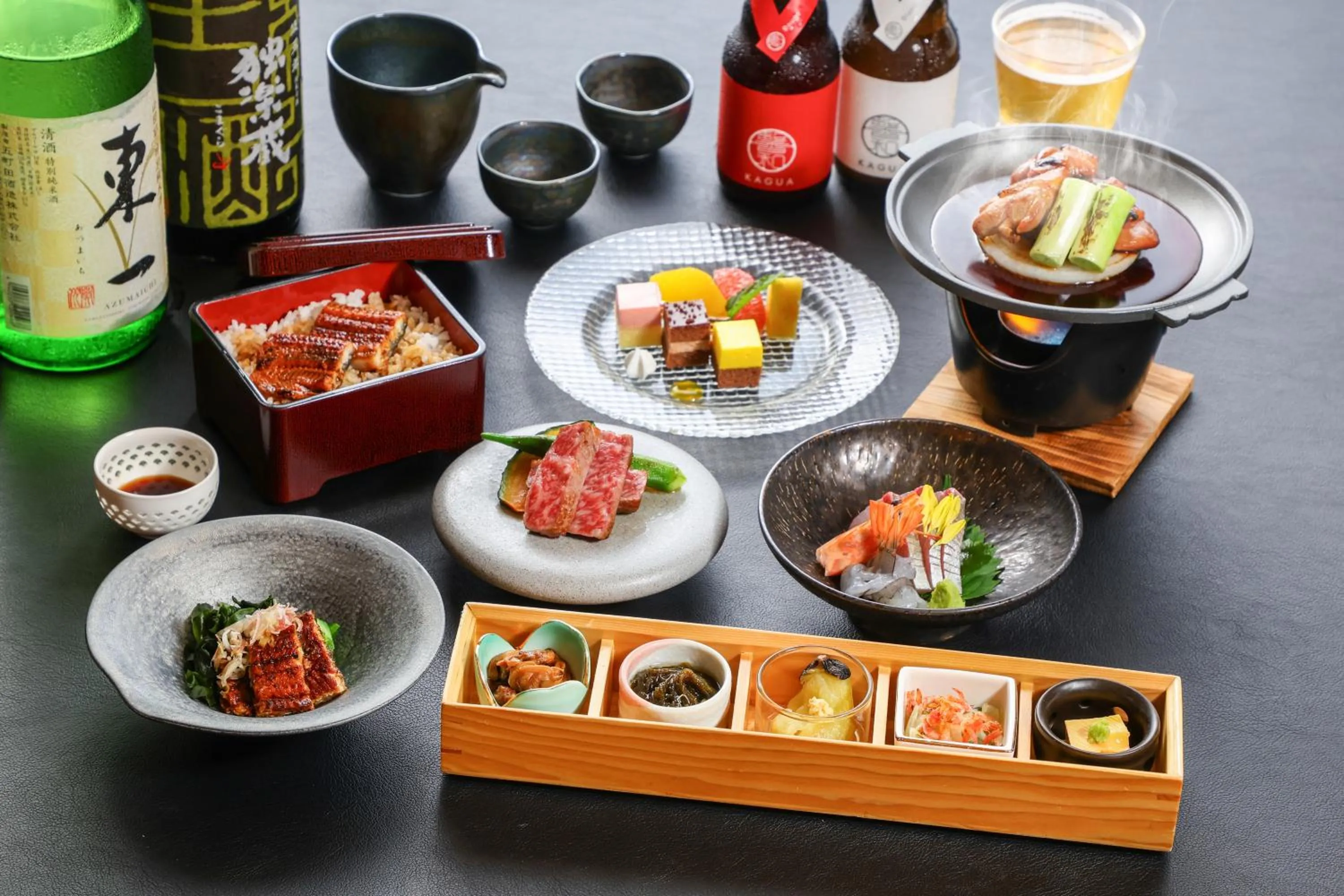 Restaurant/places to eat in ART HOTEL Miyazaki Sky Tower