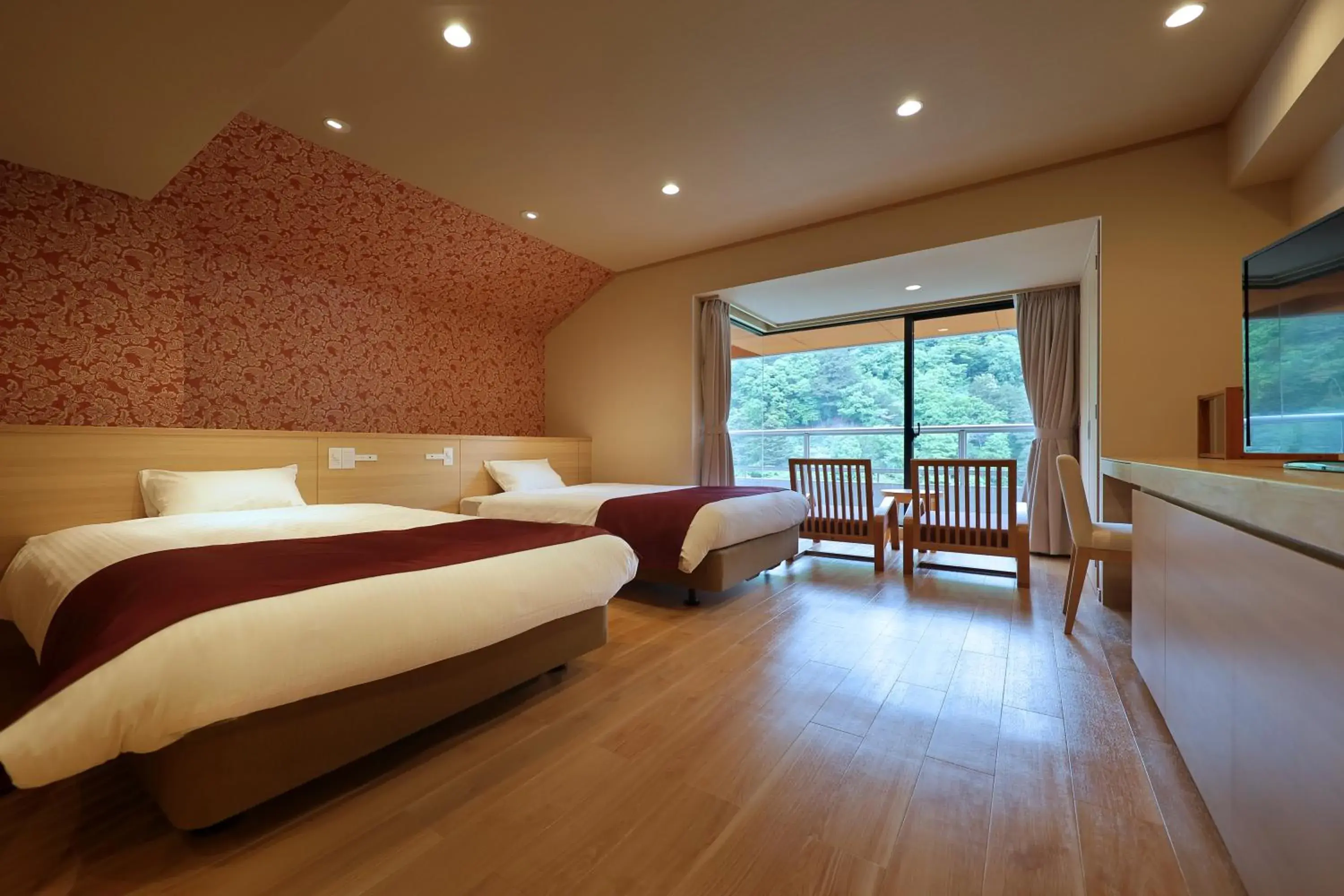 Standard Twin Room in Hotel Sunshine Kinugawa Standard Twin Room in Hotel Sunshine Kinugawa