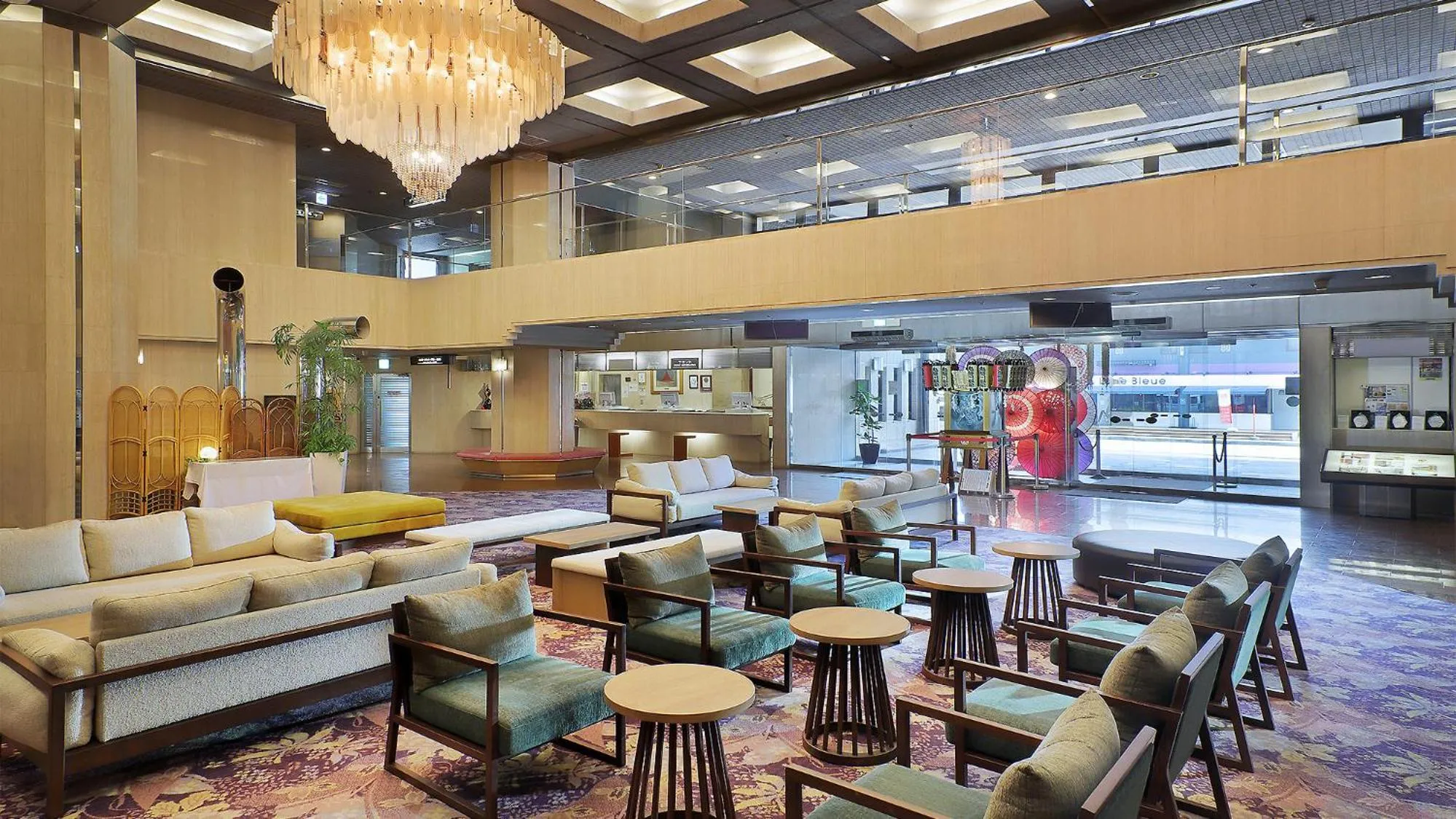 Lobby or reception in Hotel Sunshine Kinugawa