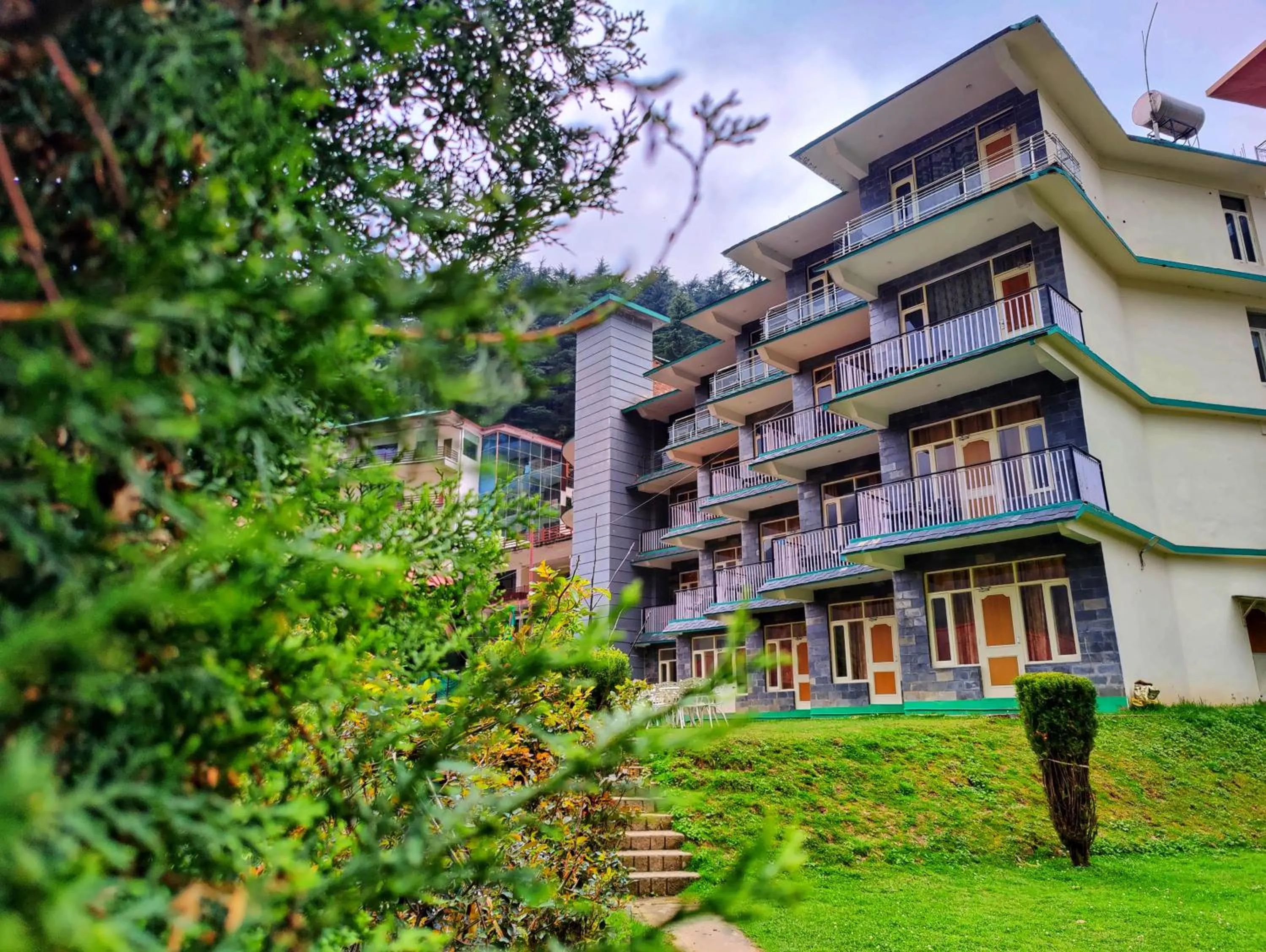 Property building in Gagan Resorts