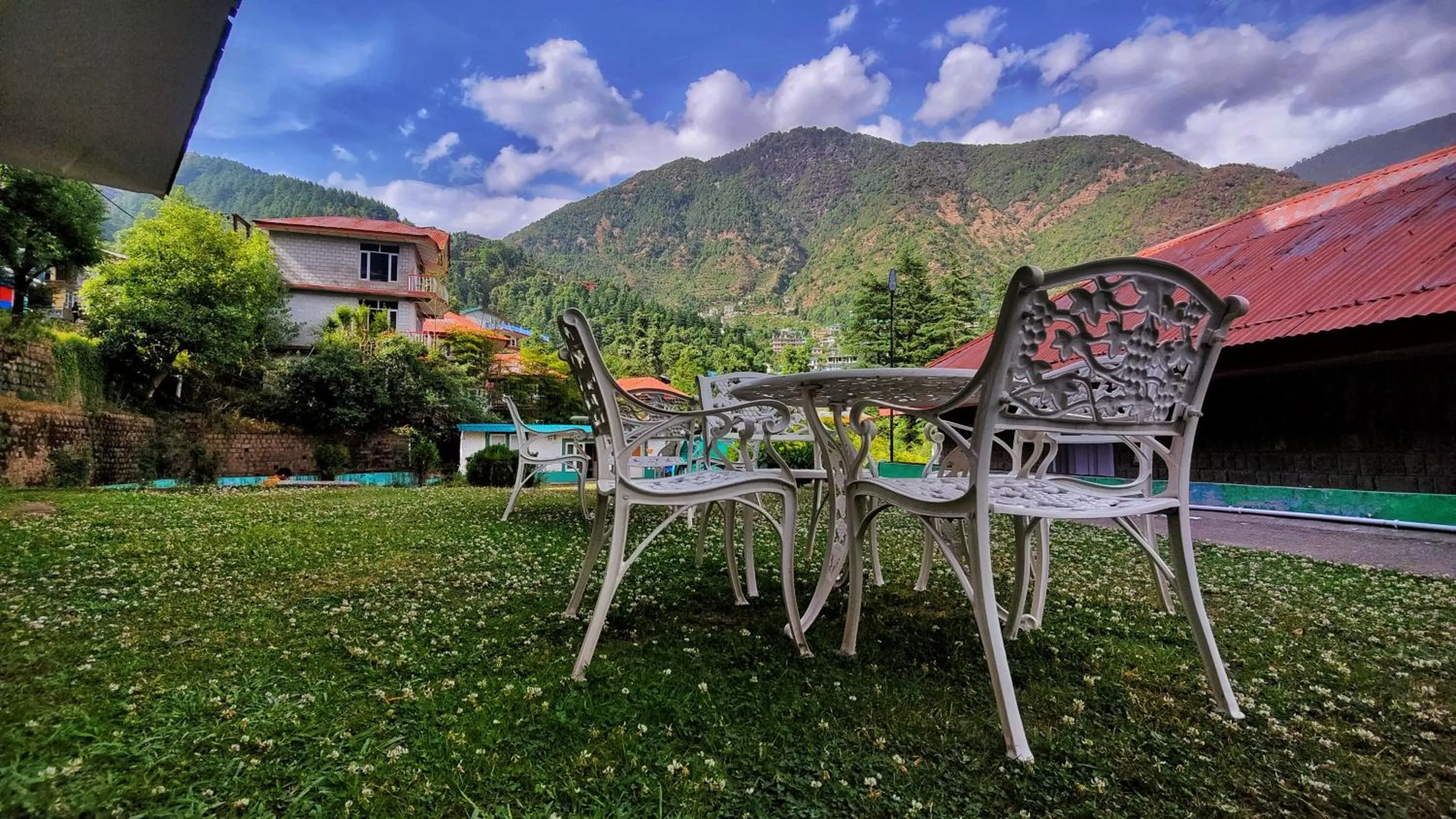Seating area in Gagan Resorts