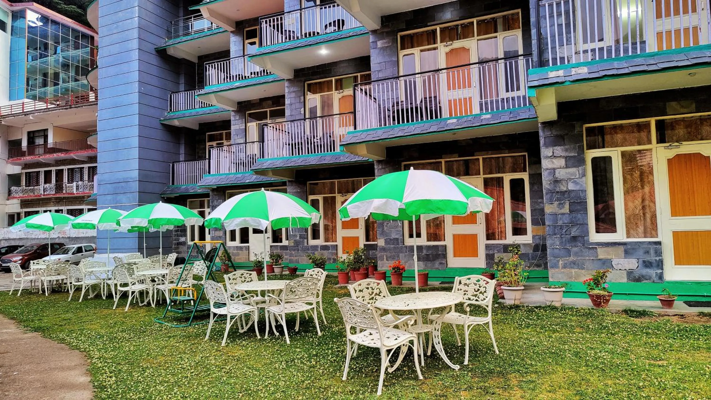 Seating area in Gagan Resorts
