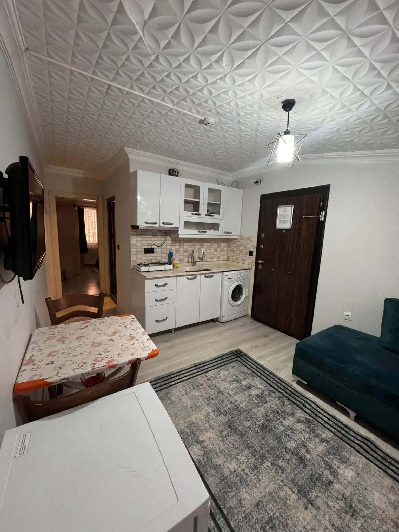 Kitchen or kitchenette in Kusva Apart