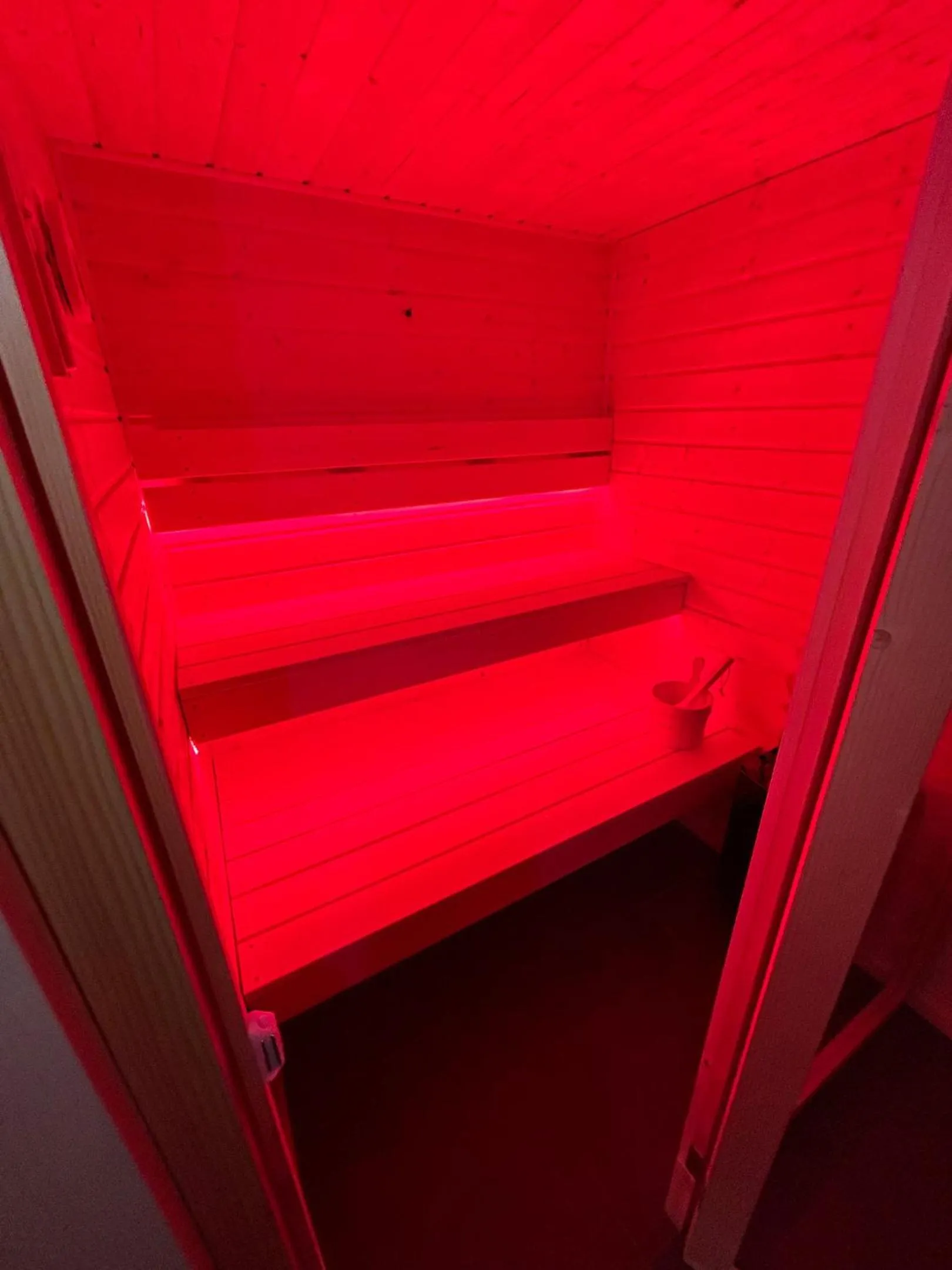 Sauna, Bed in Chata R - Horska chata