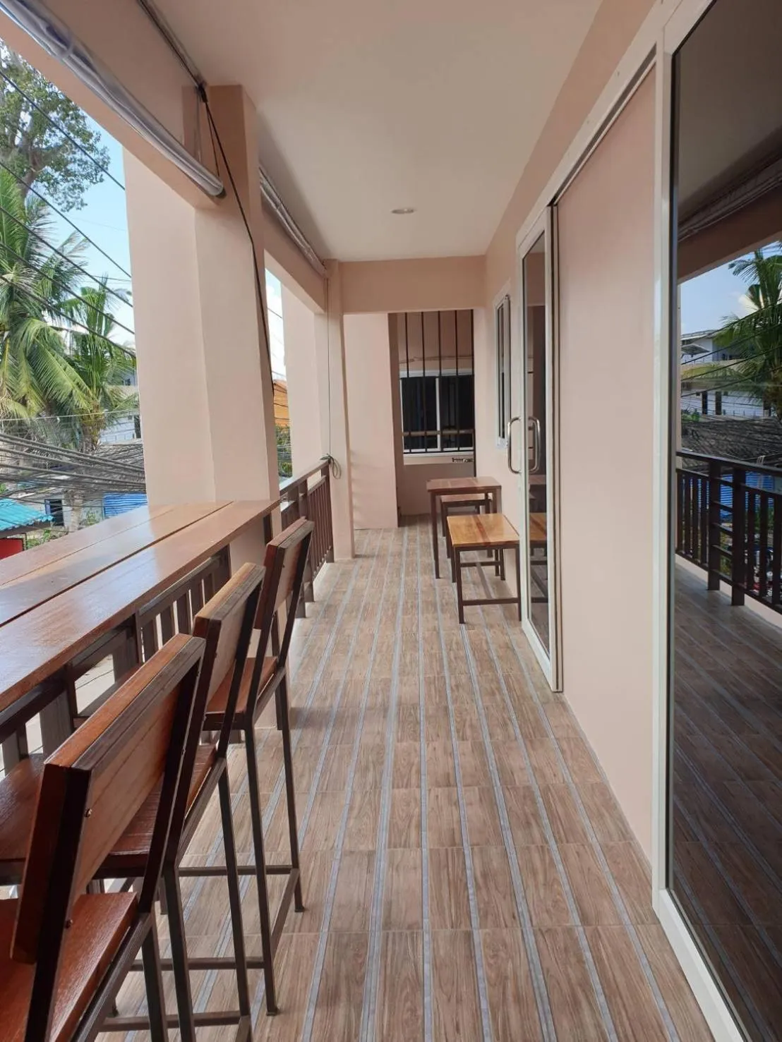 Balcony/Terrace in Sairee Center Guest House