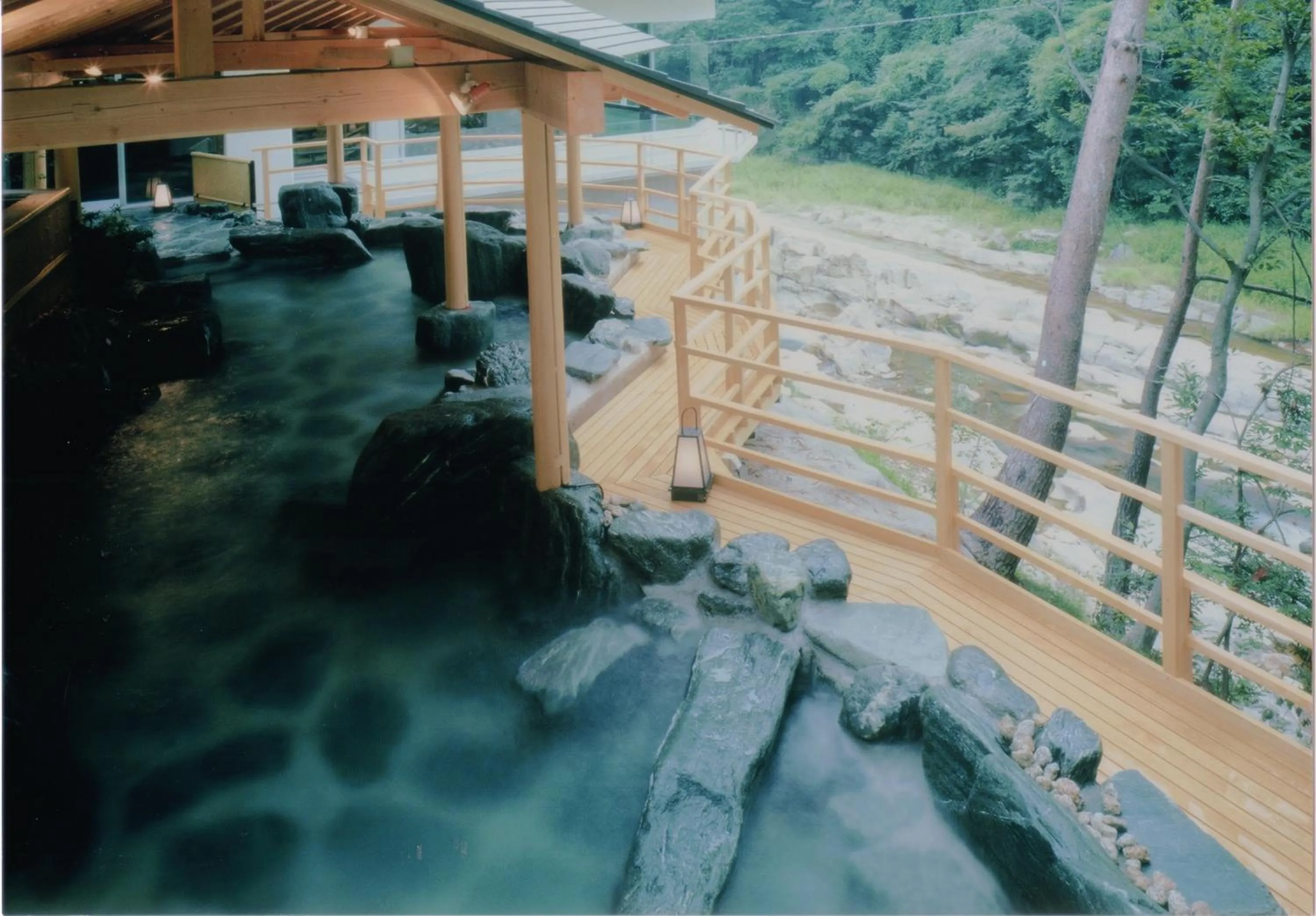 Hot Spring Bath in Yoshikawaya