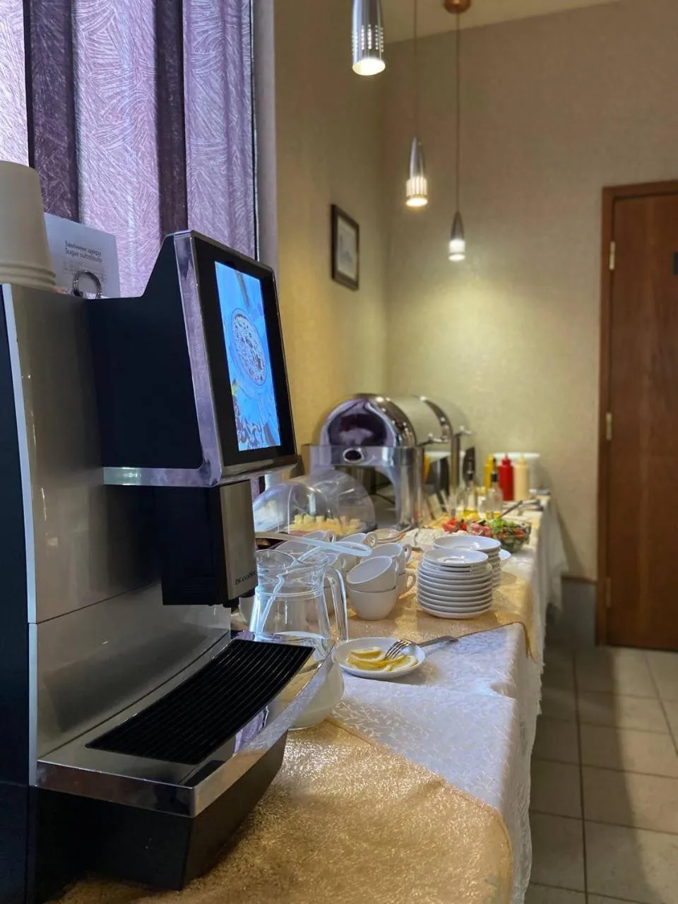 Food and drinks in Optima Kremenchuk