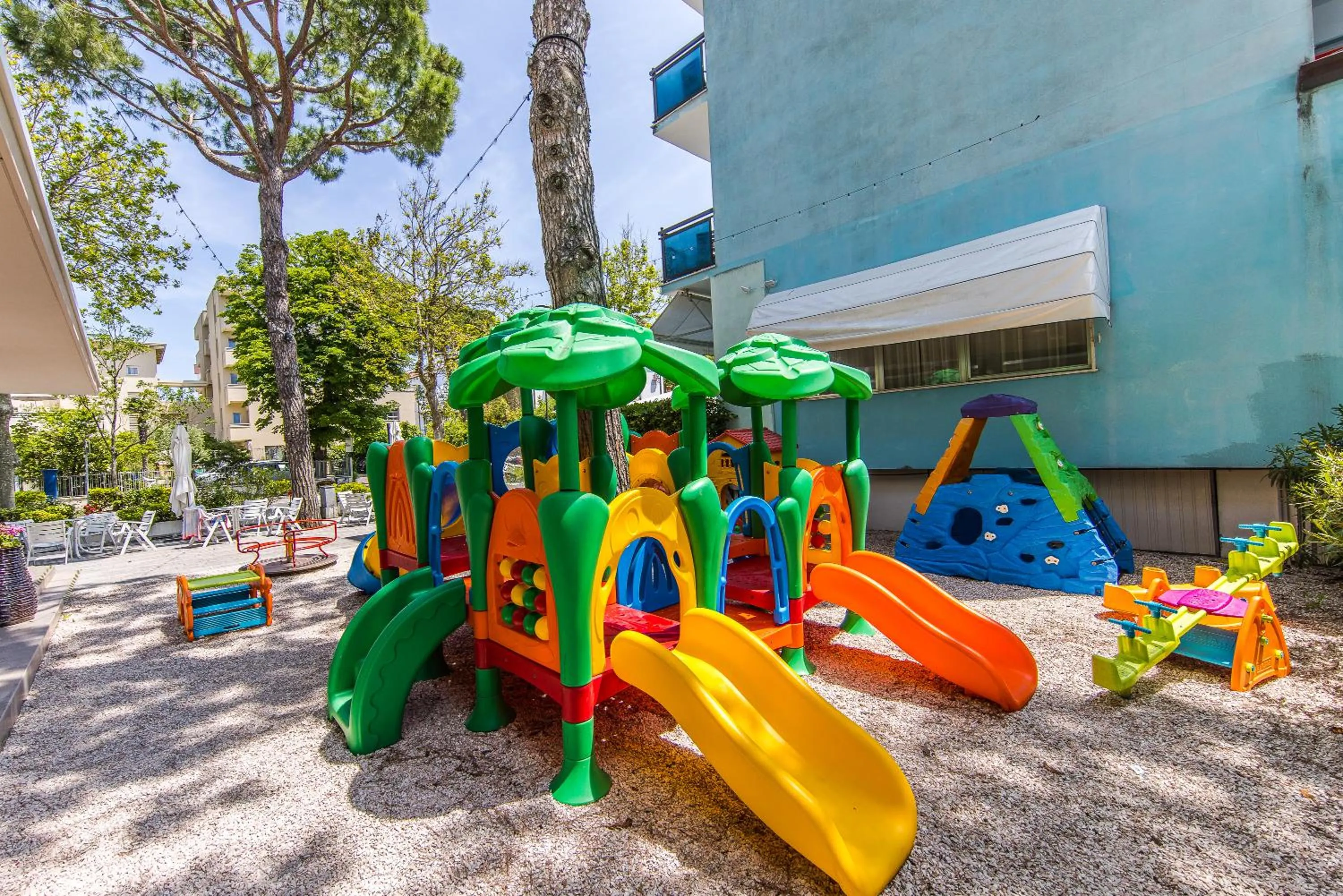 Children play ground in Hotel Stacchini