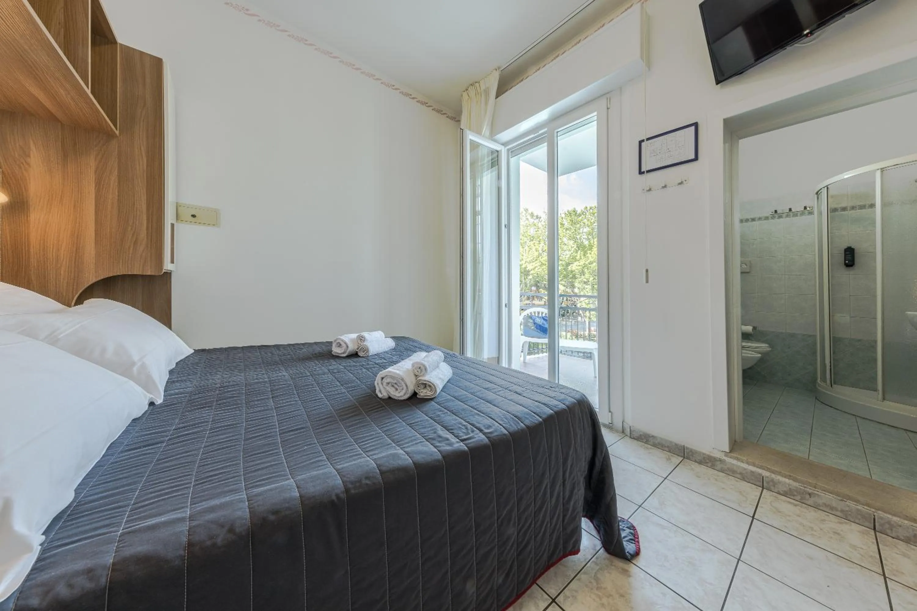 Bedroom, Bed in Hotel Stacchini