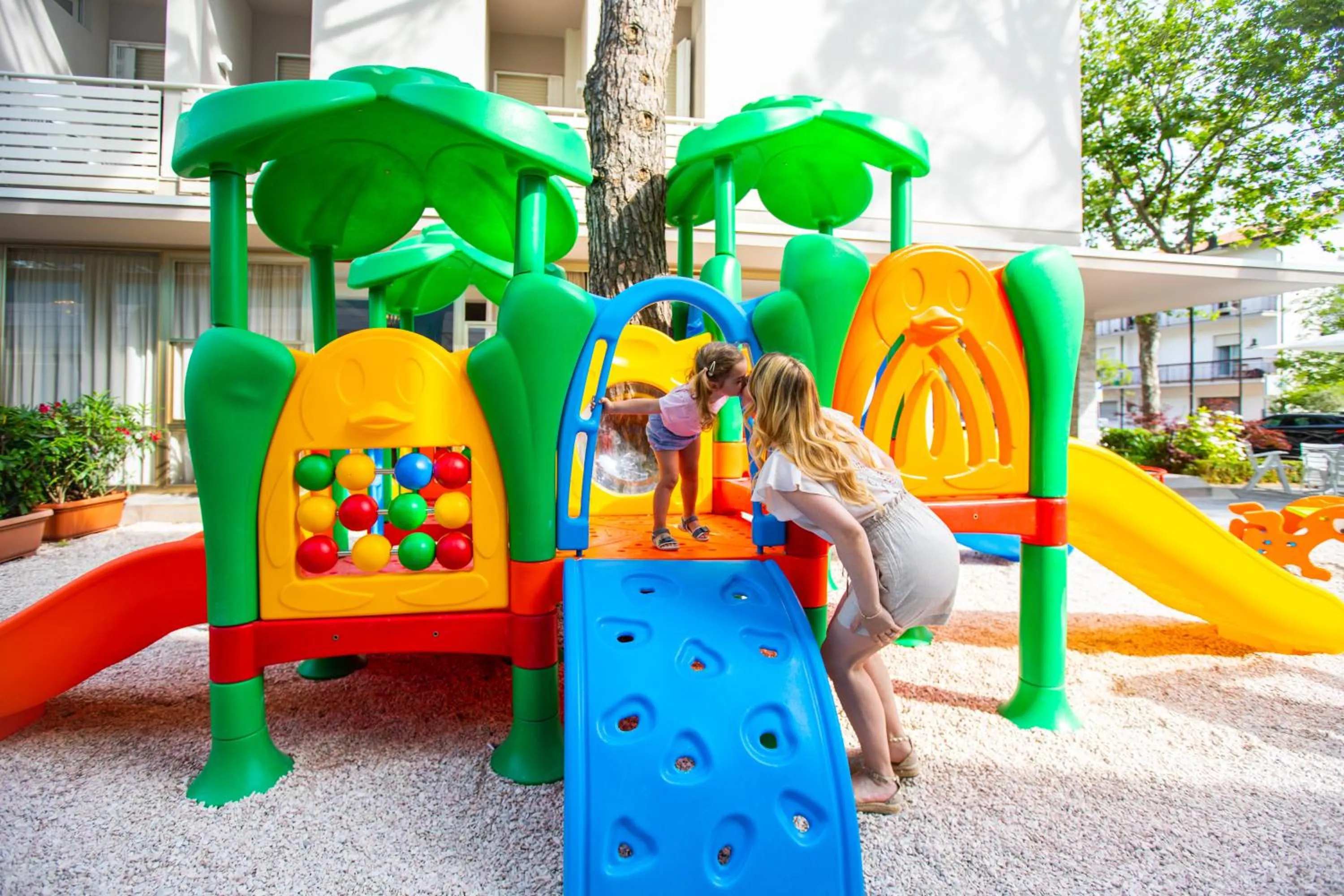 Children play ground in Hotel Stacchini