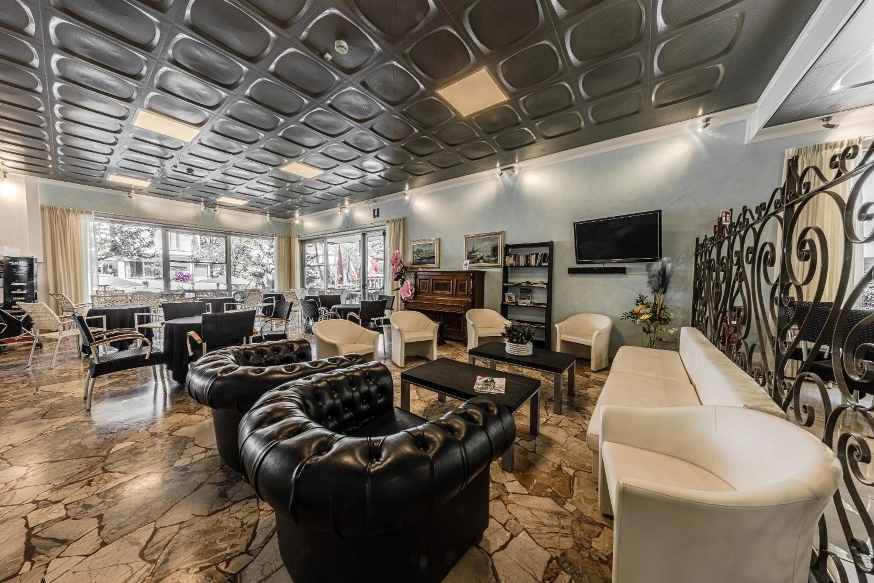 Lobby or reception in Hotel Stacchini