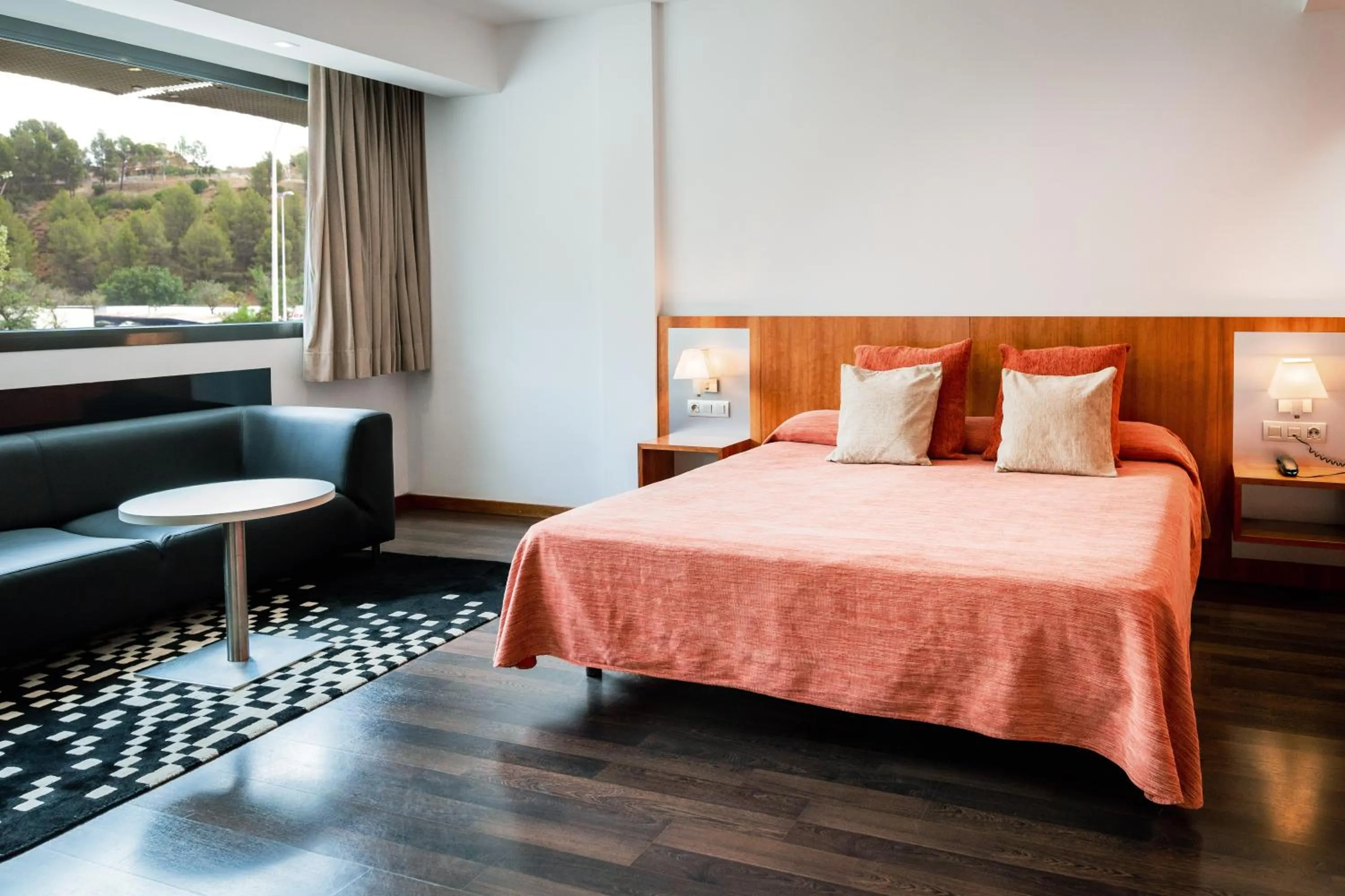 Photo of the whole room, Bed in AS Porta de Barcelona