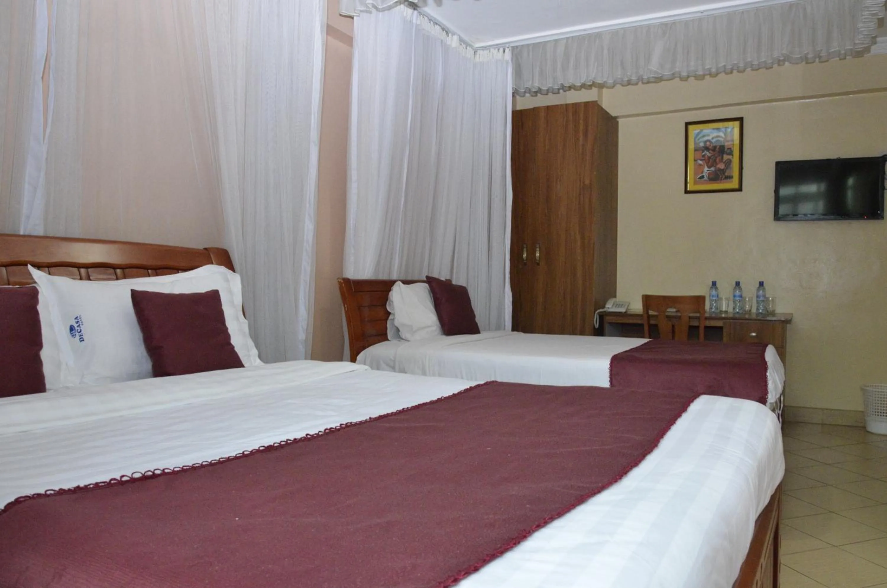 Bed in Decasa Hotel
