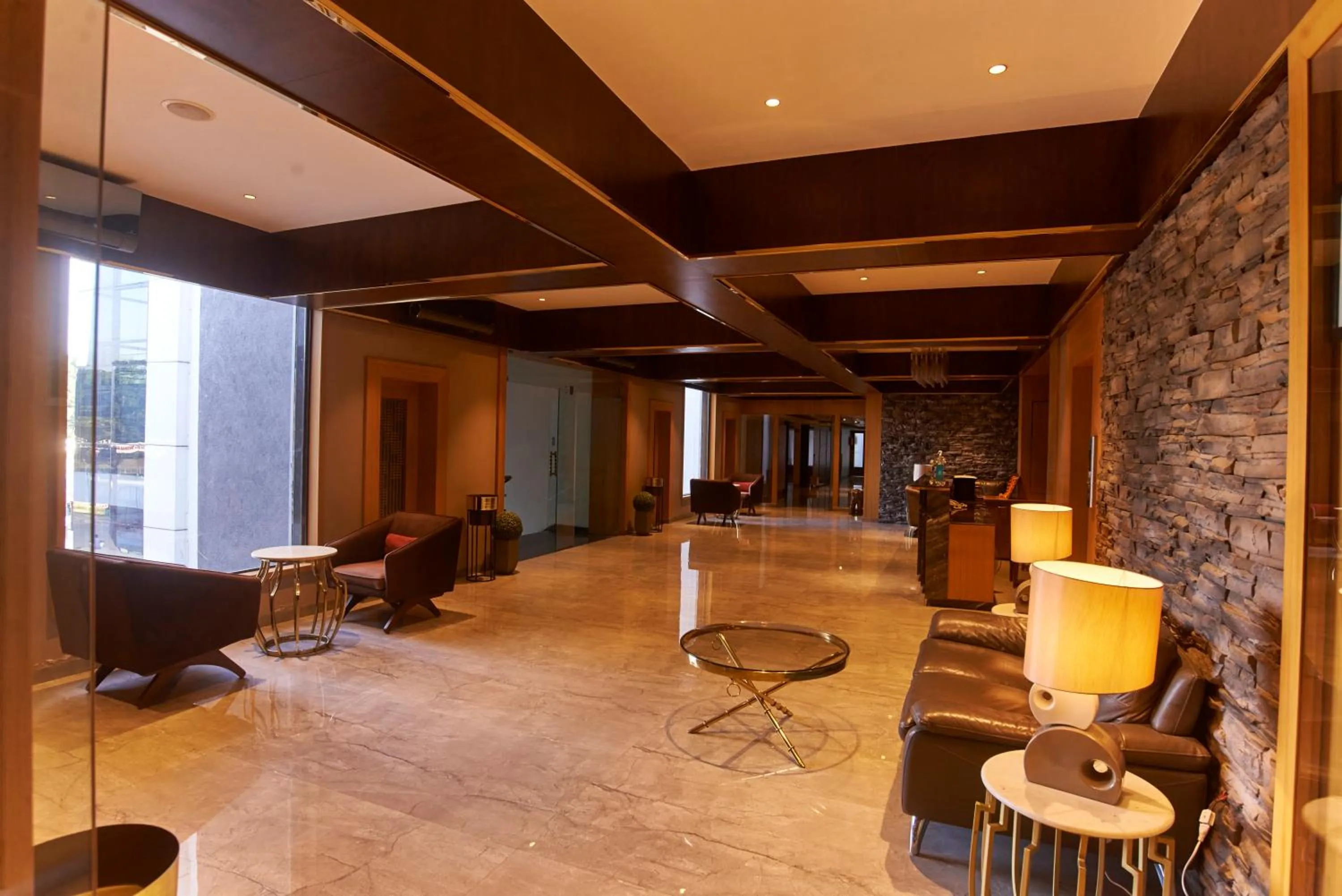Lobby or reception in Hotel G-Square - Shirdi