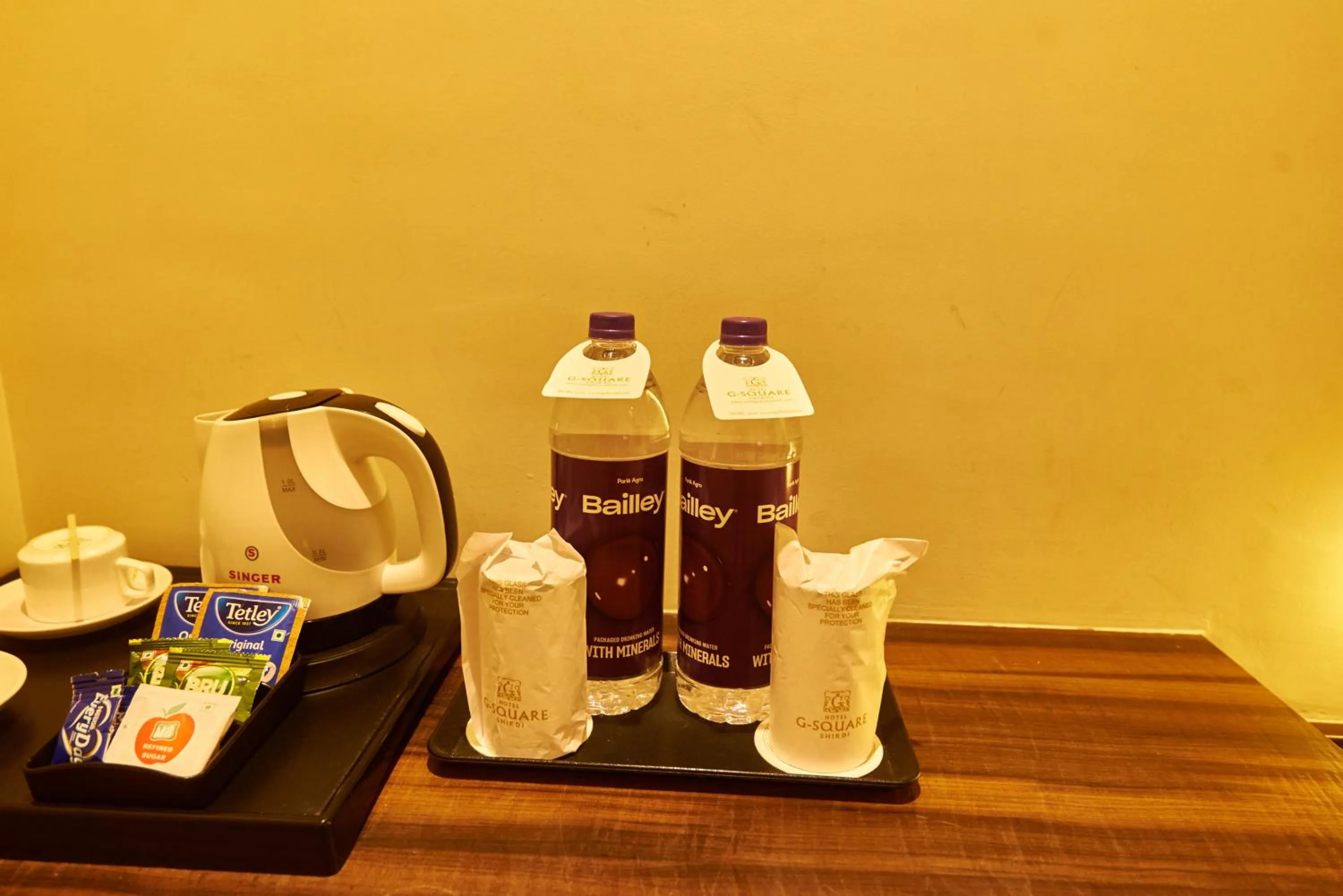 Coffee/tea facilities in Hotel G-Square - Shirdi
