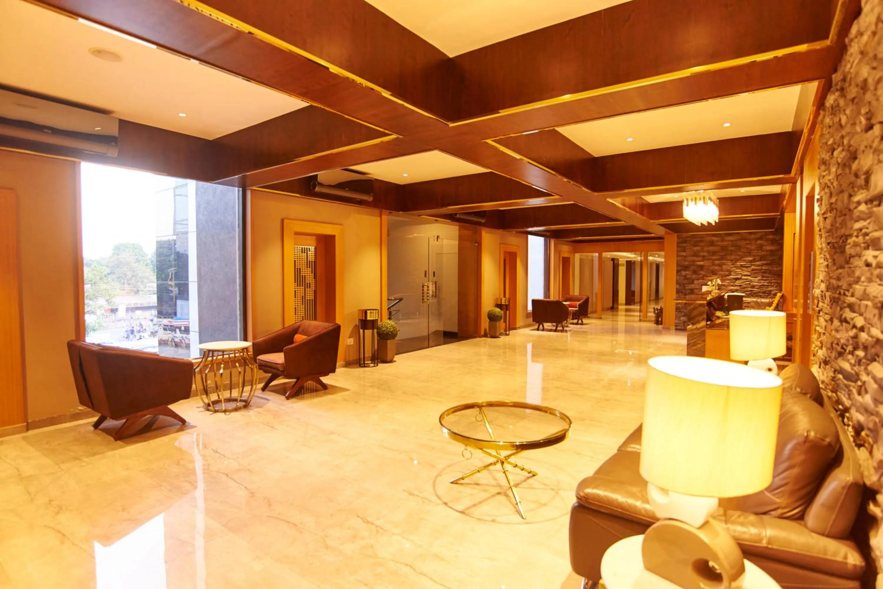 Lobby or reception in Hotel G-Square - Shirdi