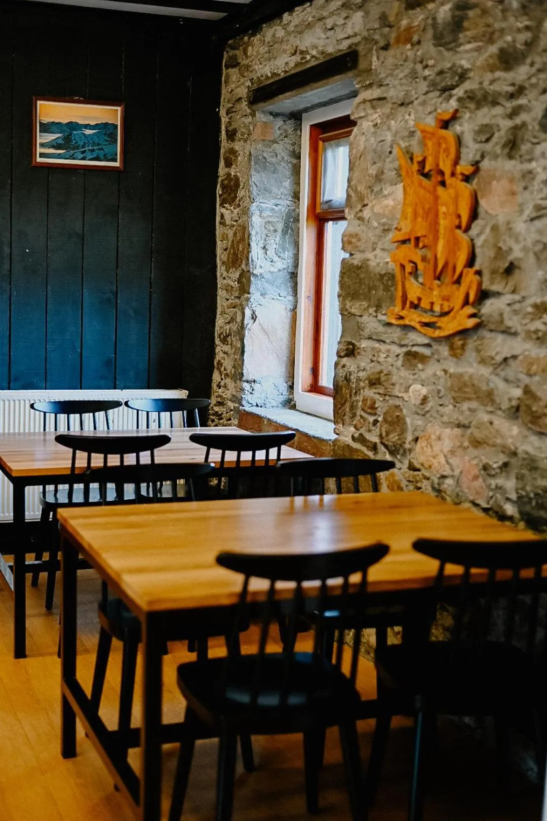 Dining area in Ratagan Youth Hostel