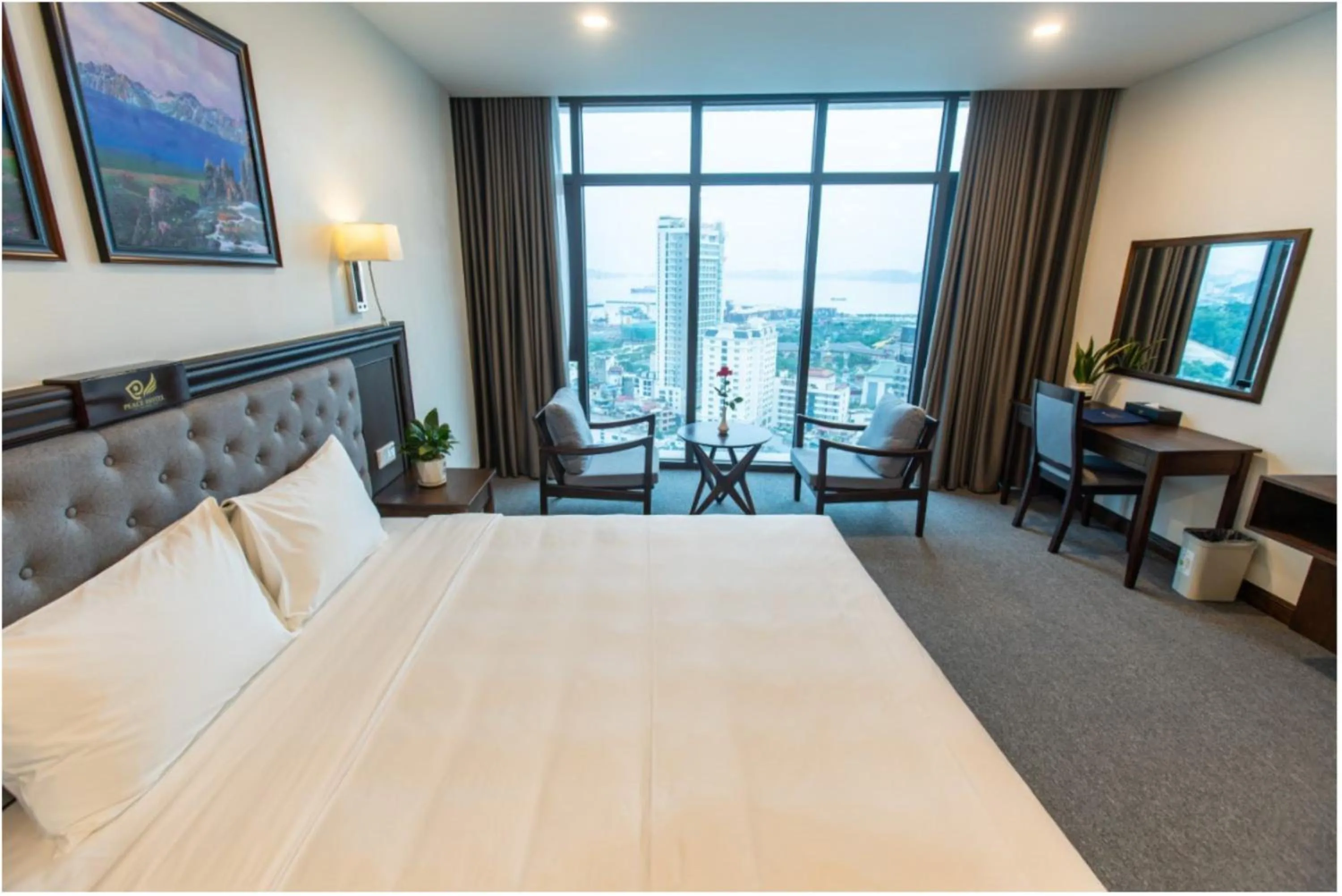 Photo of the whole room, Bed in Peace Hotel Hạ Long