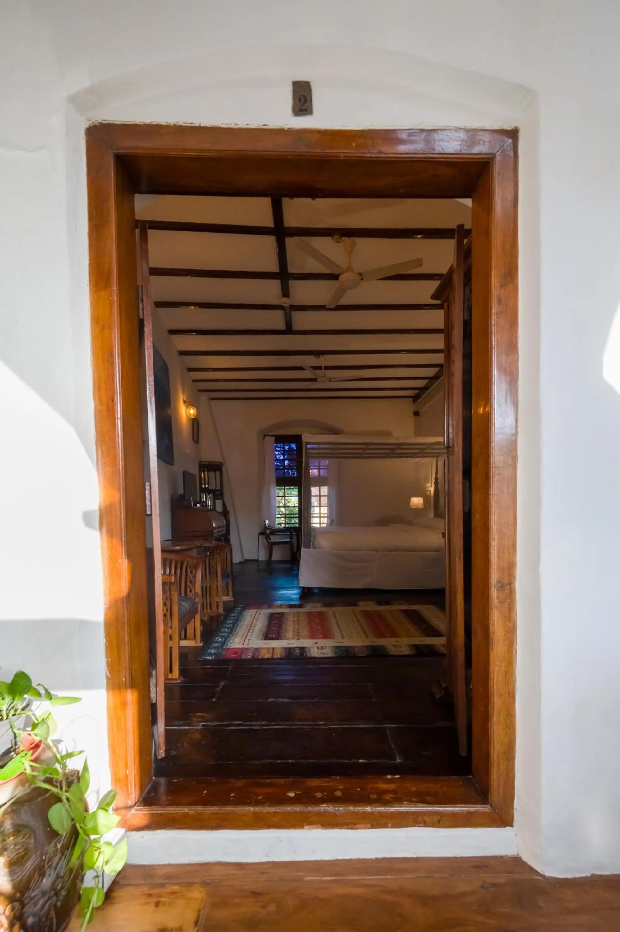 Bedroom, Bed in Old Courtyard Hotel