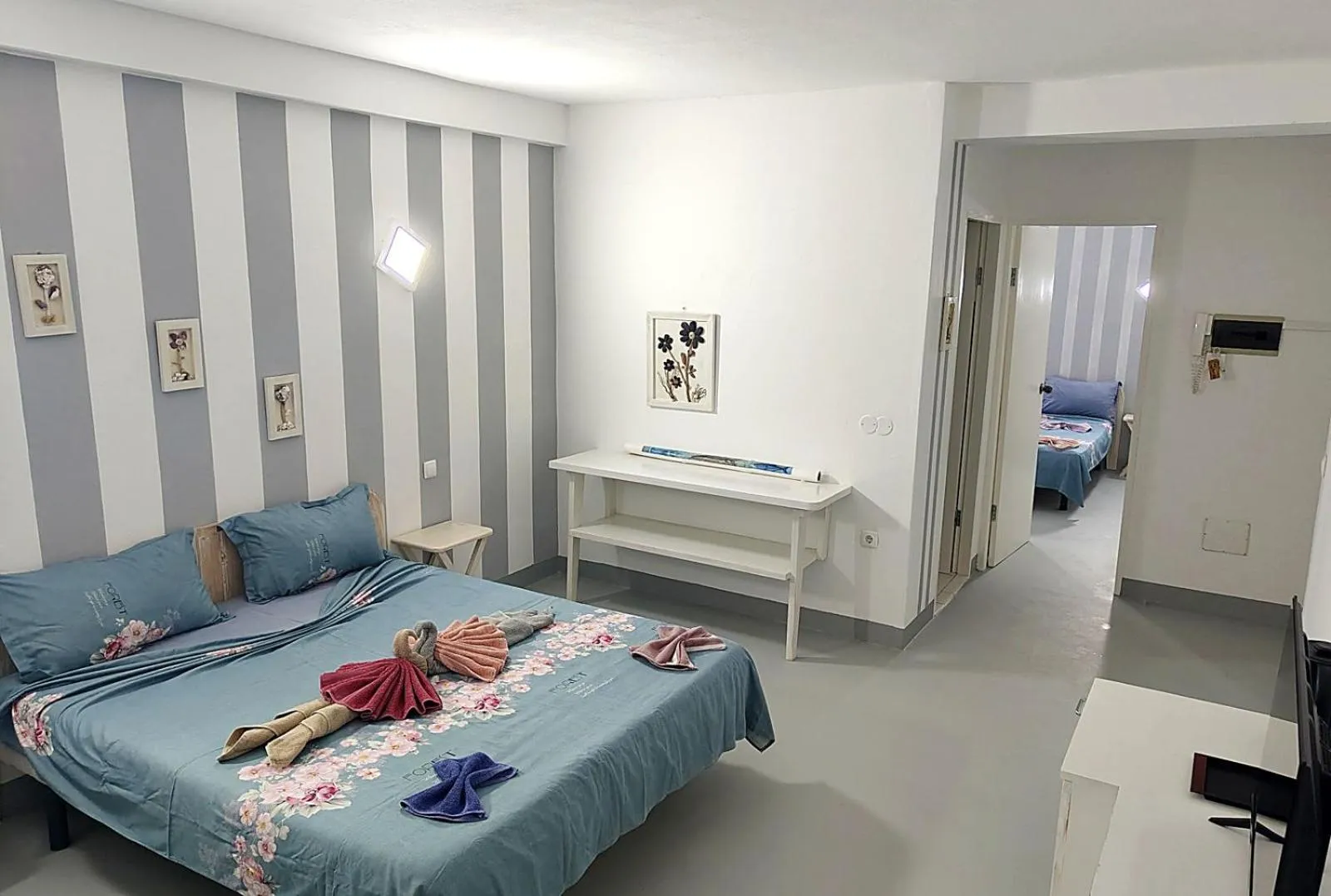 Bed in Pensão Big Game Maio Vila do Maio