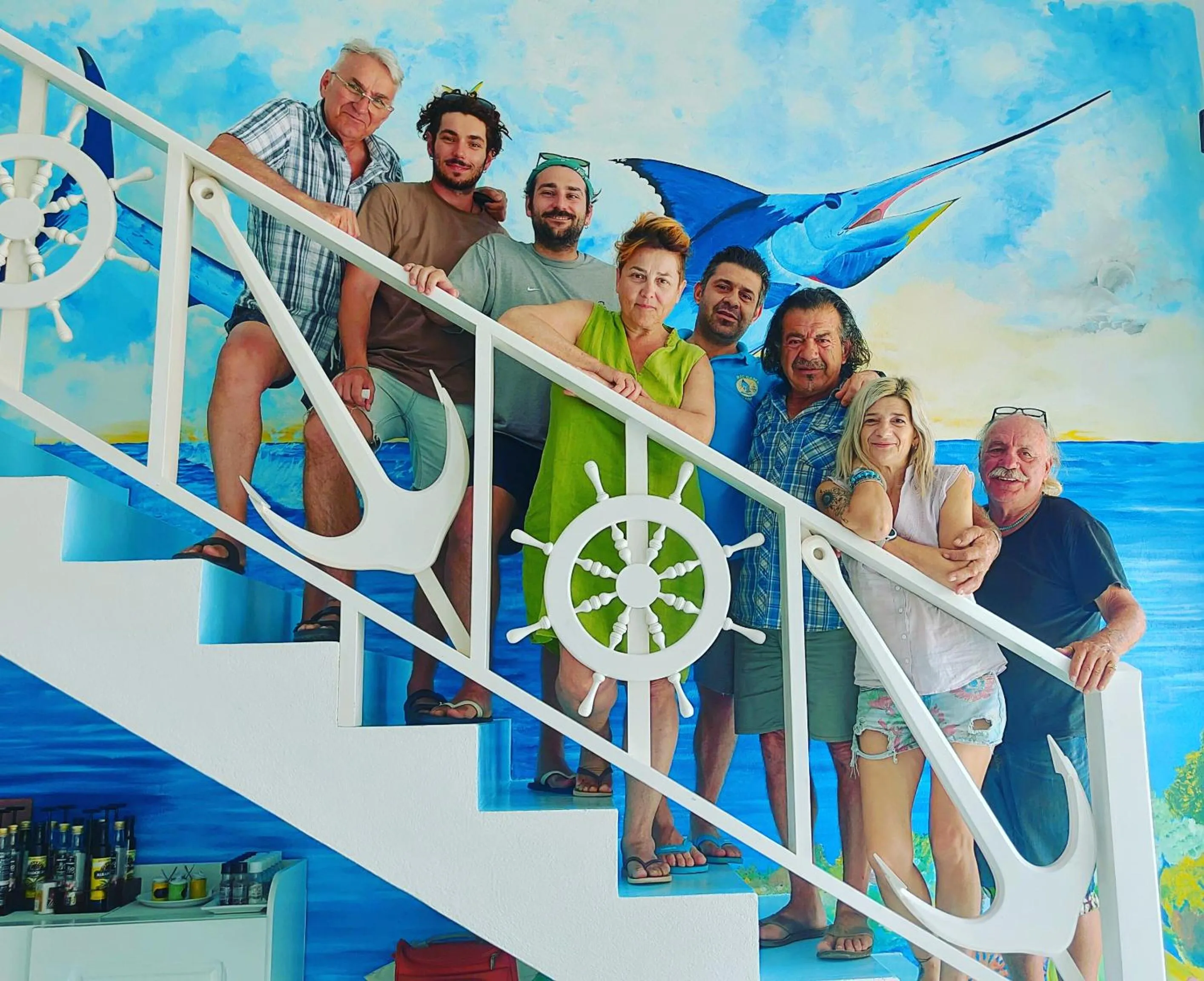 group of guests in Pensão Big Game Maio Vila do Maio