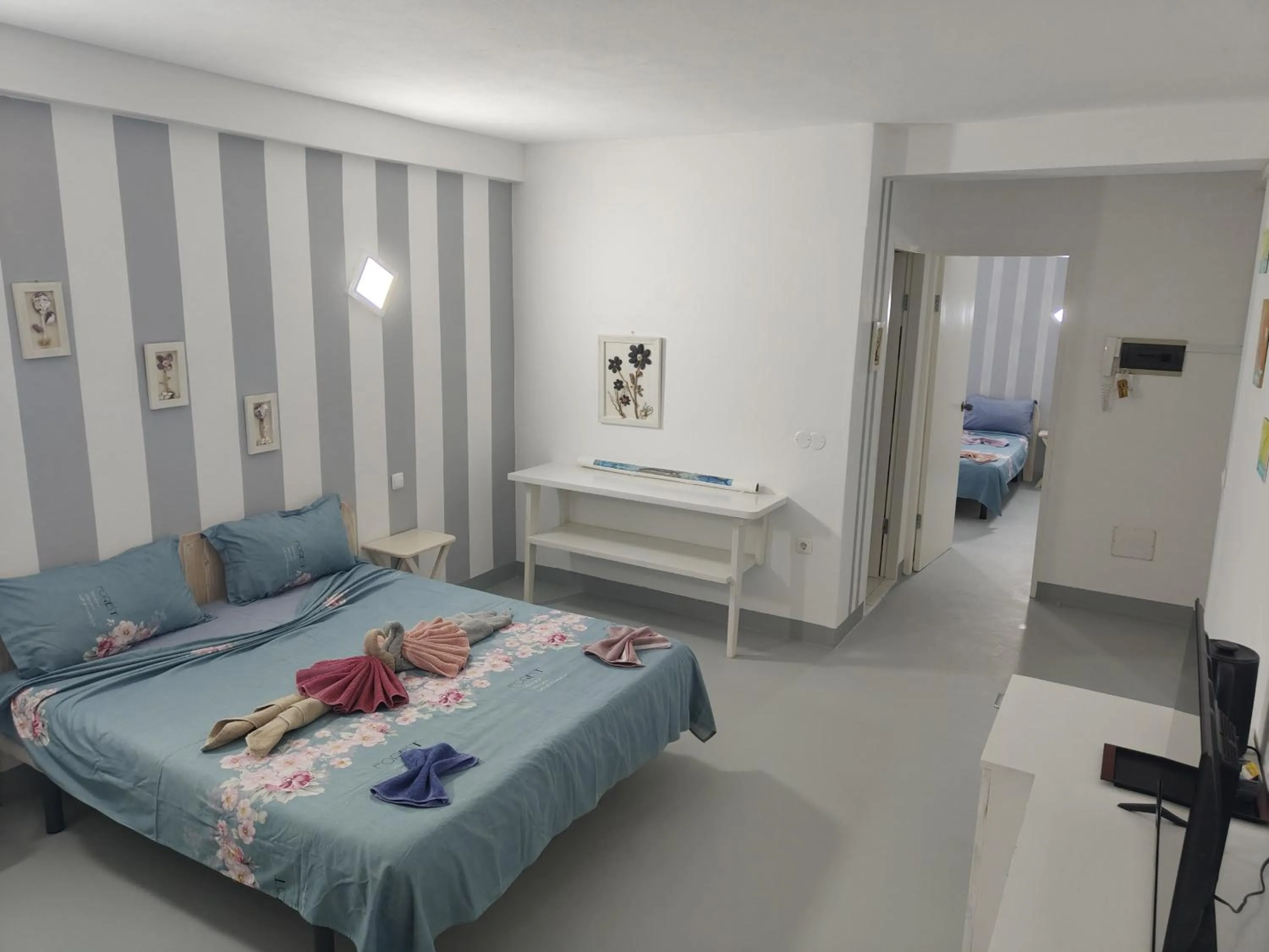 Bed in Pensão Big Game Maio Vila do Maio