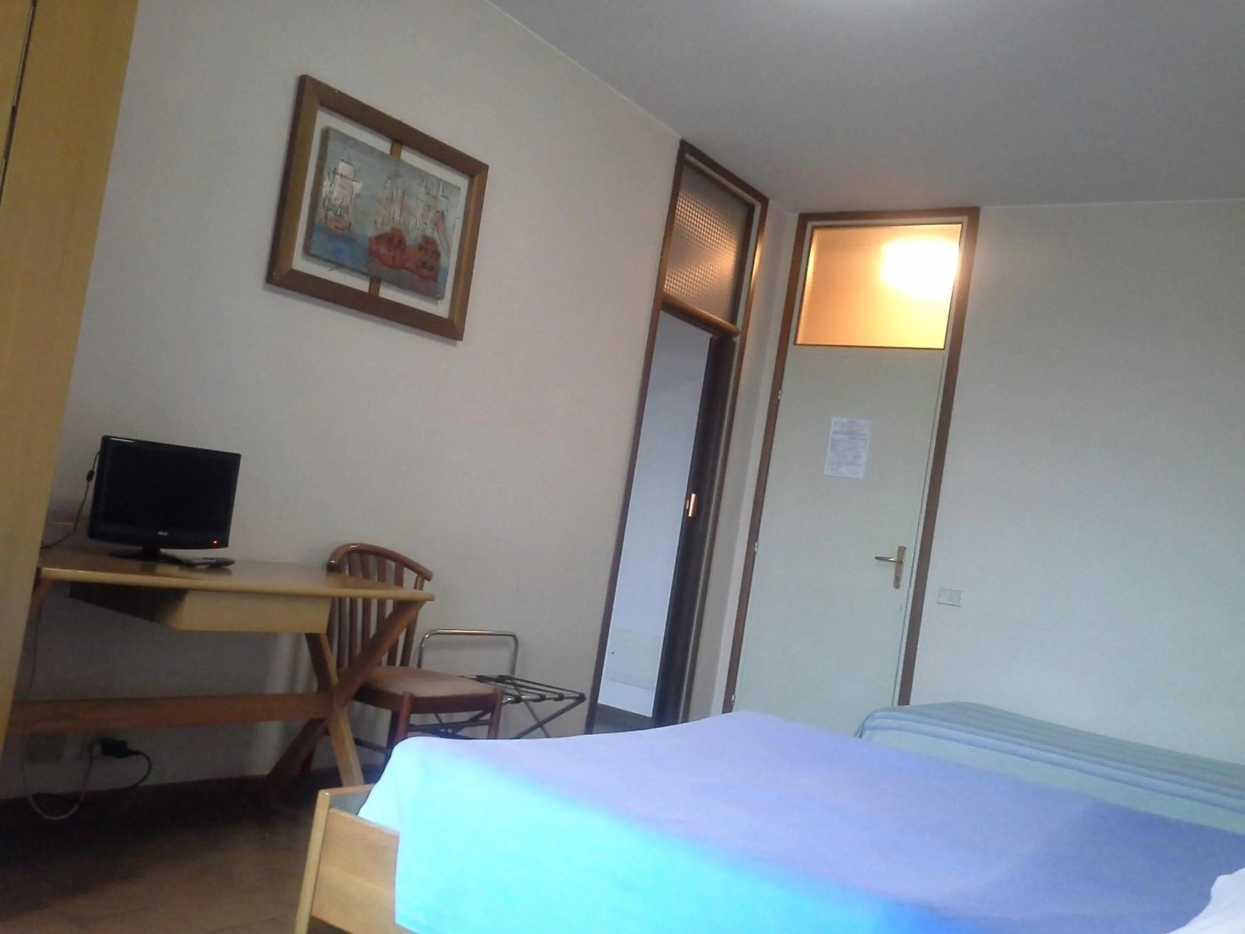 Photo of the whole room, Bed in Hotel Ticino Ristorante Chierico