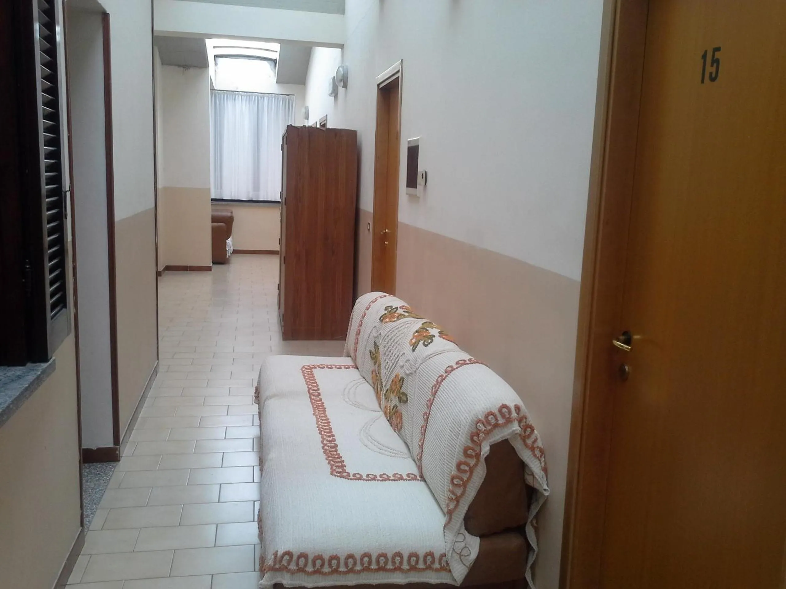 Seating area, Bed in Hotel Ticino Ristorante Chierico