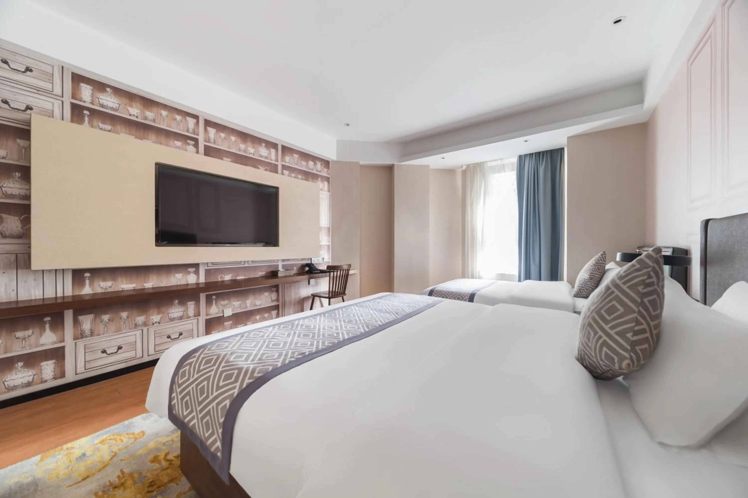 Photo of the whole room in GeMei Hotel Luoyang Longmen High-speed Railway Station