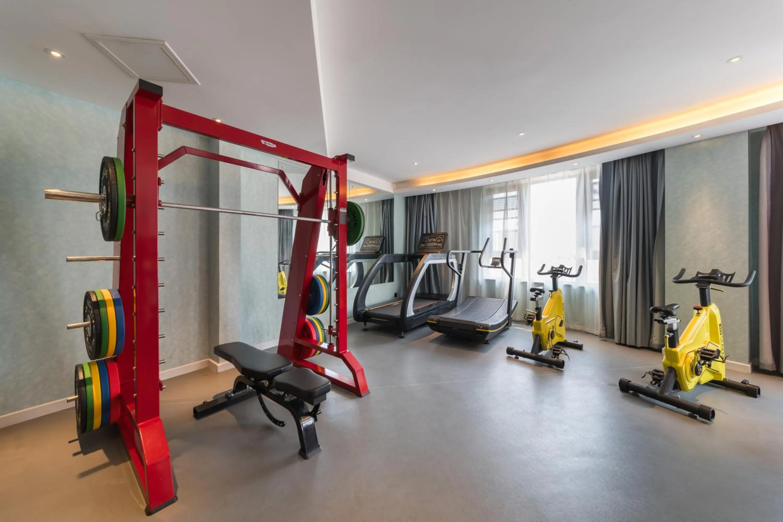 Fitness centre/facilities in GeMei Hotel Luoyang Longmen High-speed Railway Station