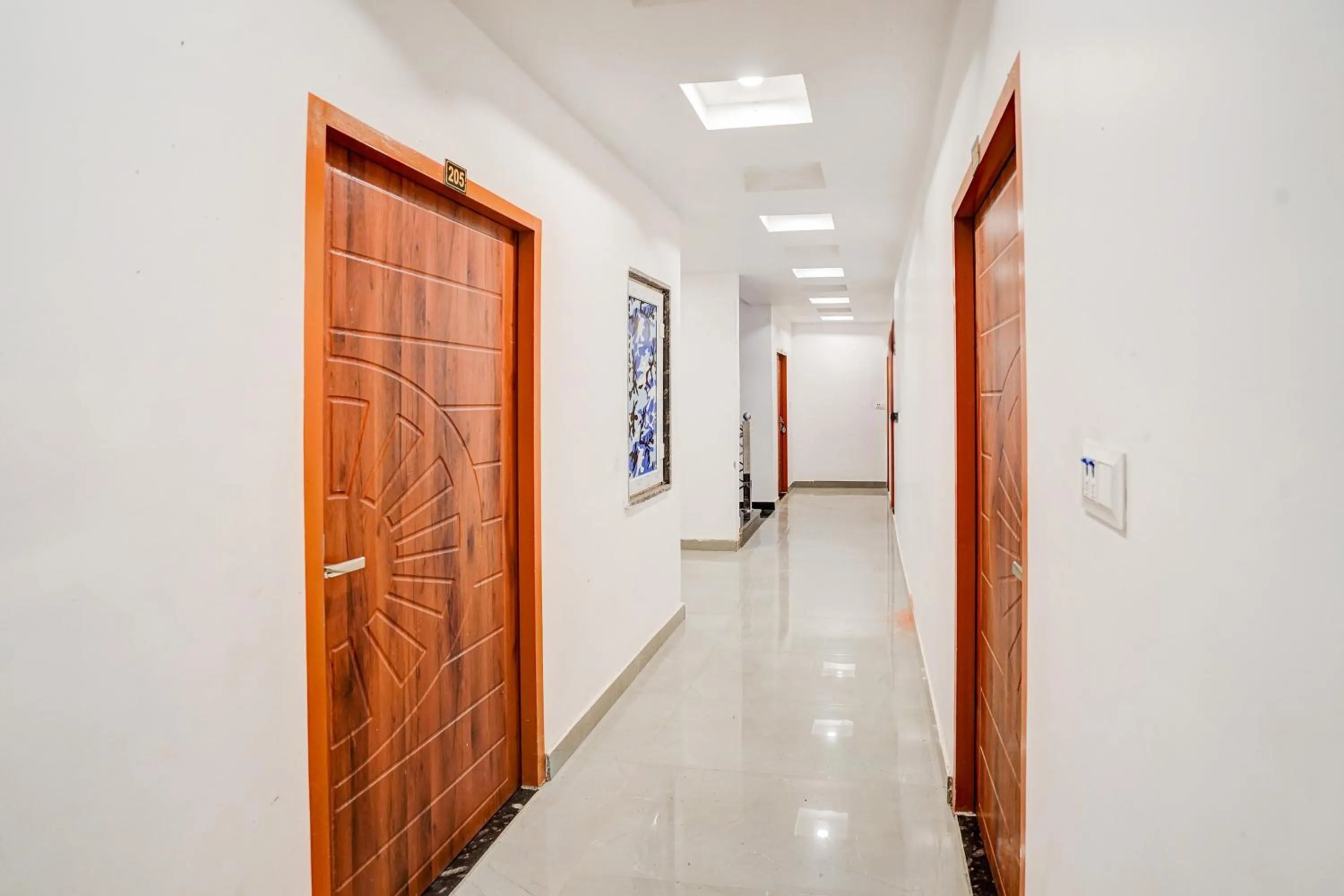 Lobby or reception in Hotel O Sunrakh Road Vrindavan Formerly Ganga Residency