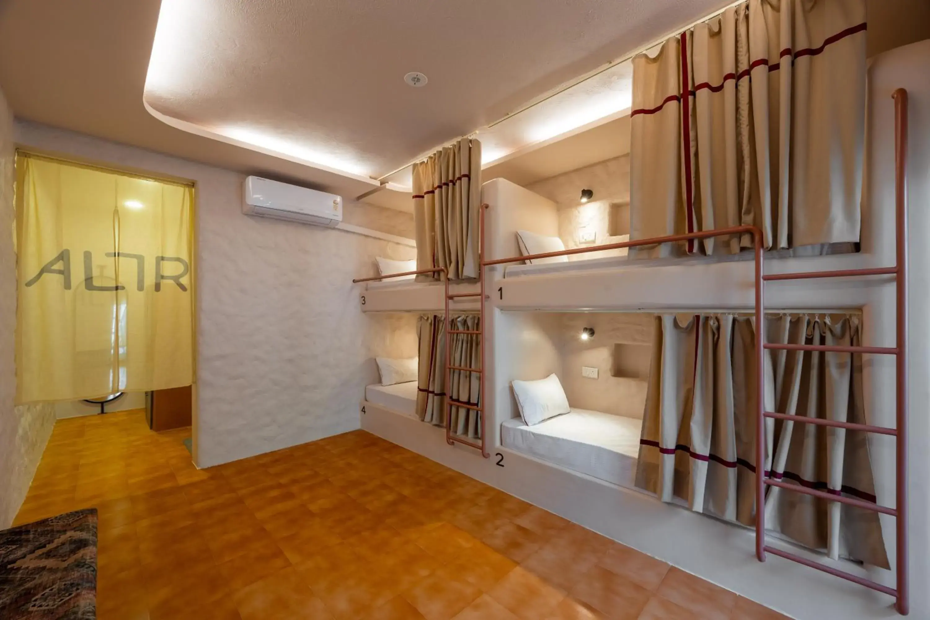 Bed in 4-Bed Mixed Dormitory Room in ALTR NATIV Morjim, Goa Bed in 4-Bed Mixed Dormitory Room in ALTR NATIV Morjim, Goa