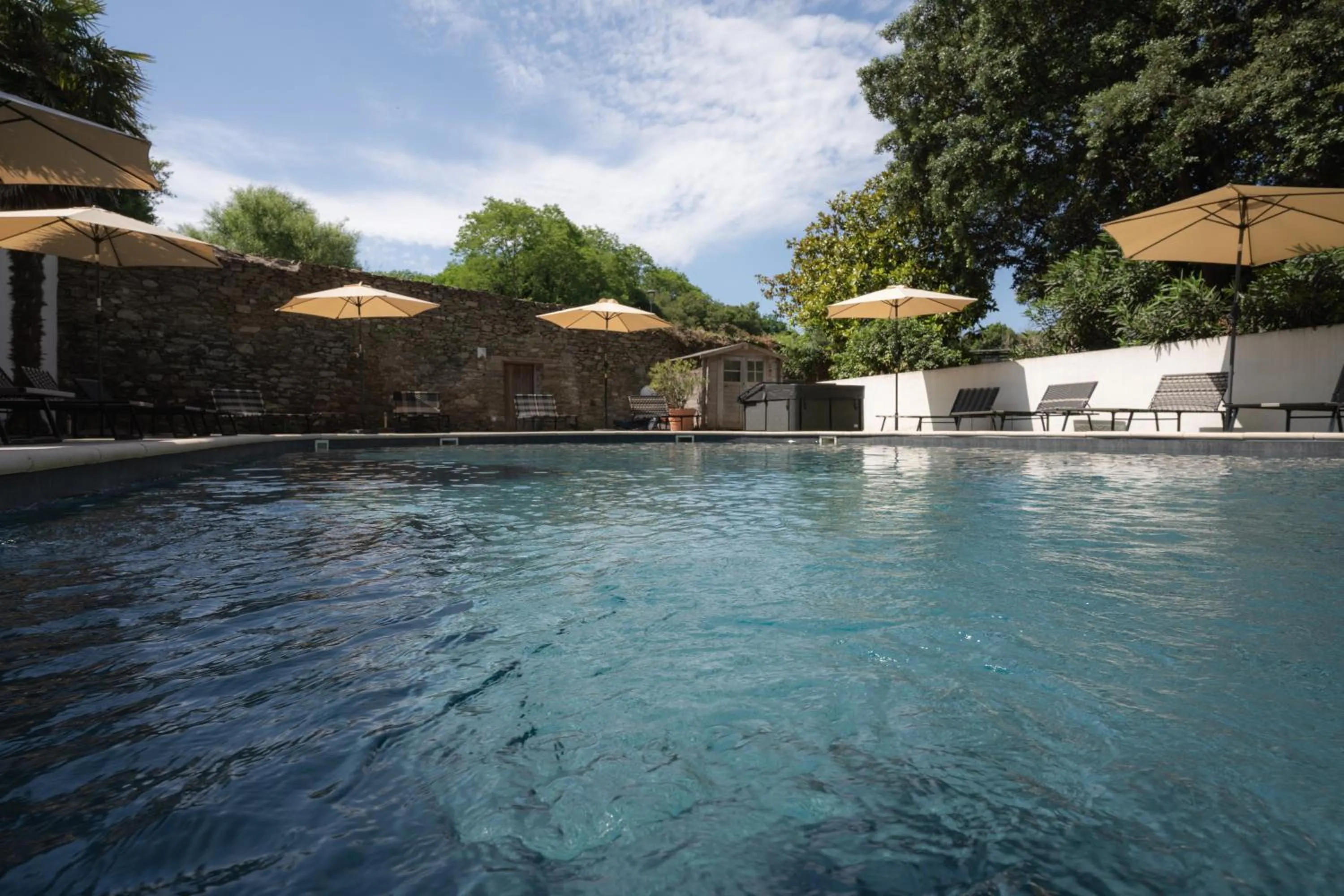 Pool view in Ty Mad Hôtel
