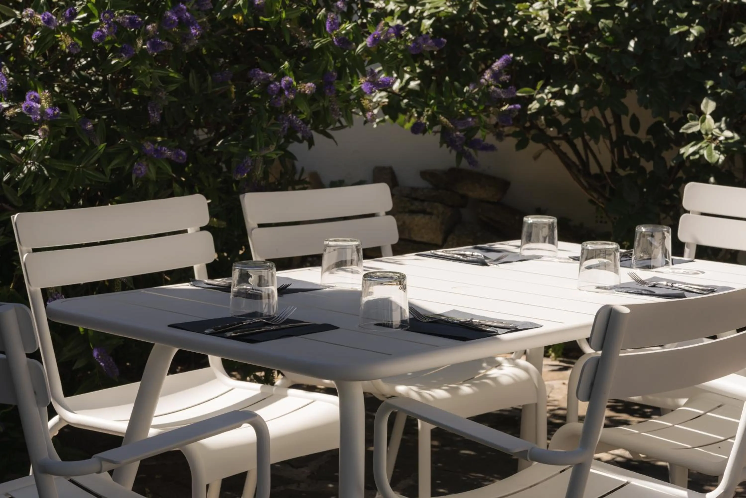 Patio in Ty Mad Hôtel