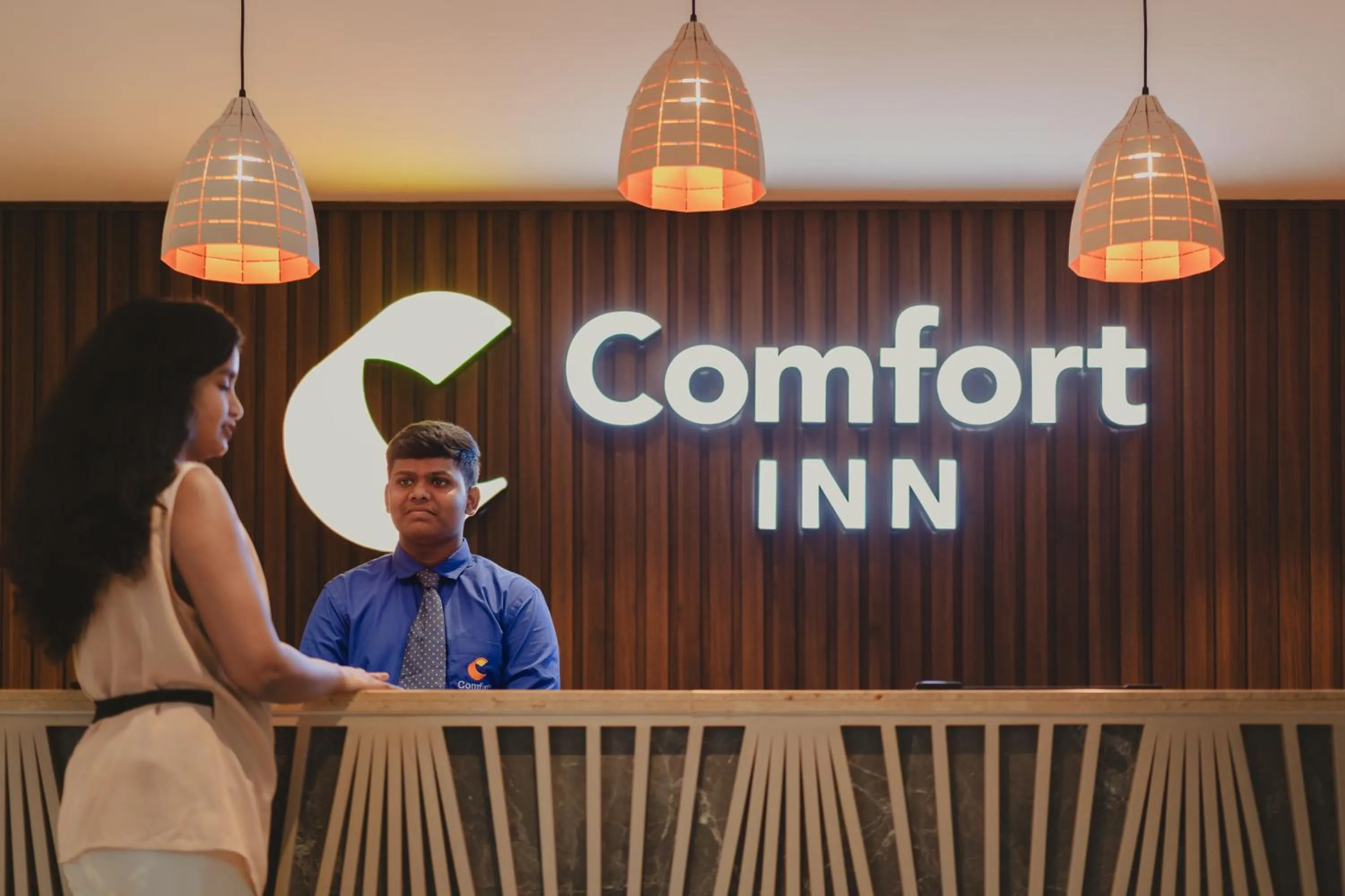 Lobby or reception in Comfort Inn Elite