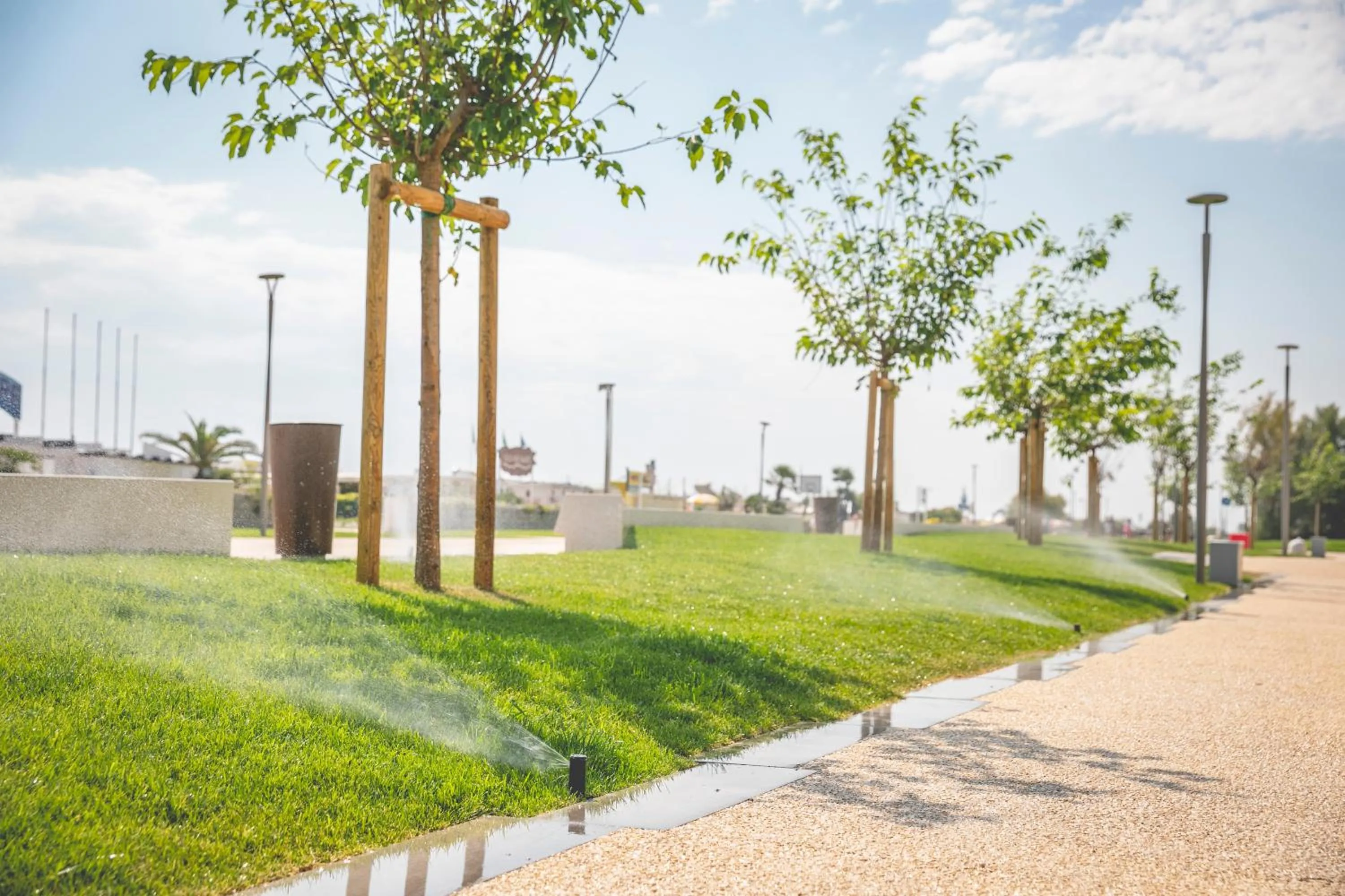 Garden in Hotel Baya - in centro, sul mare