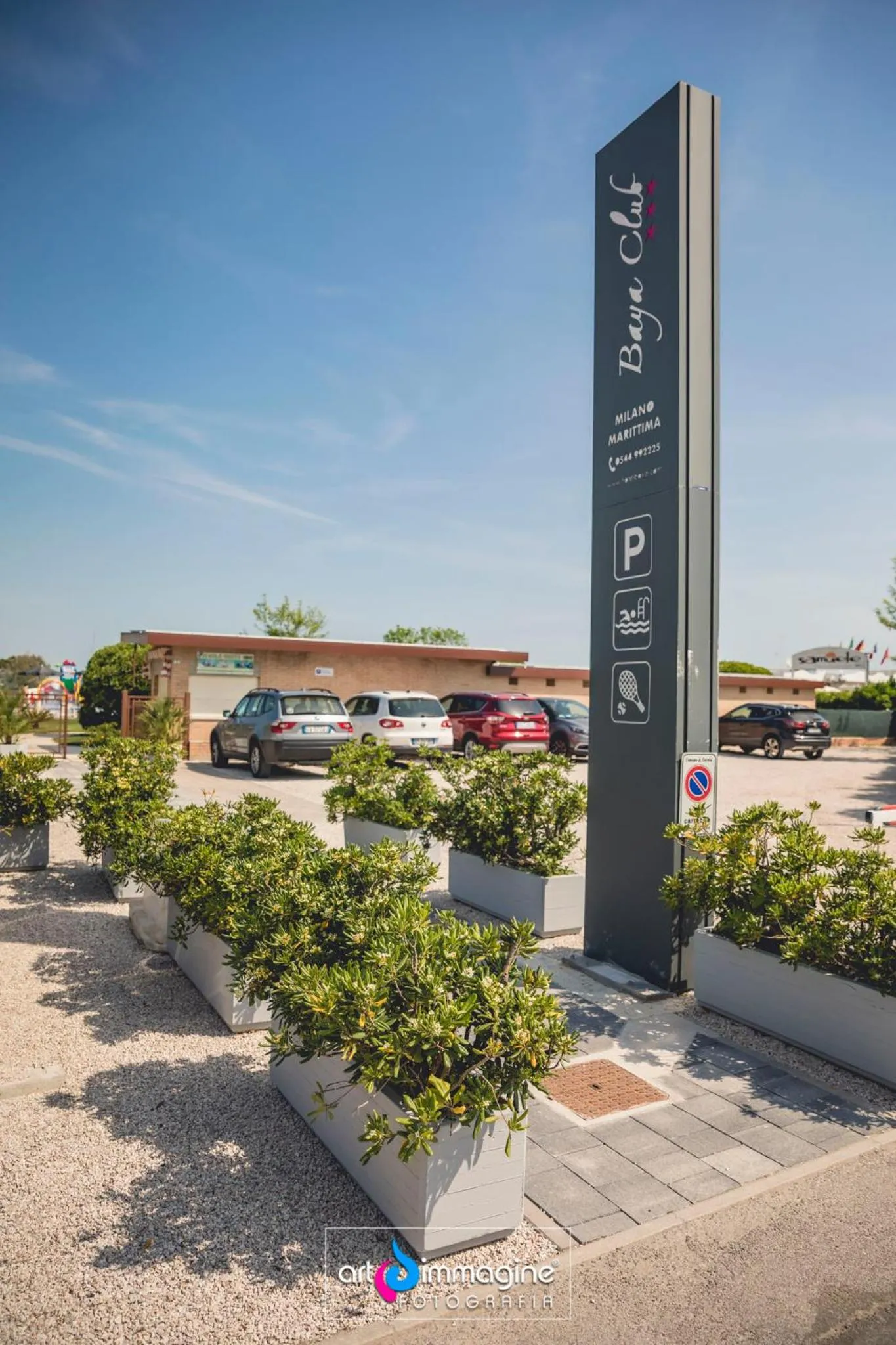 Parking in Hotel Baya - in centro, sul mare