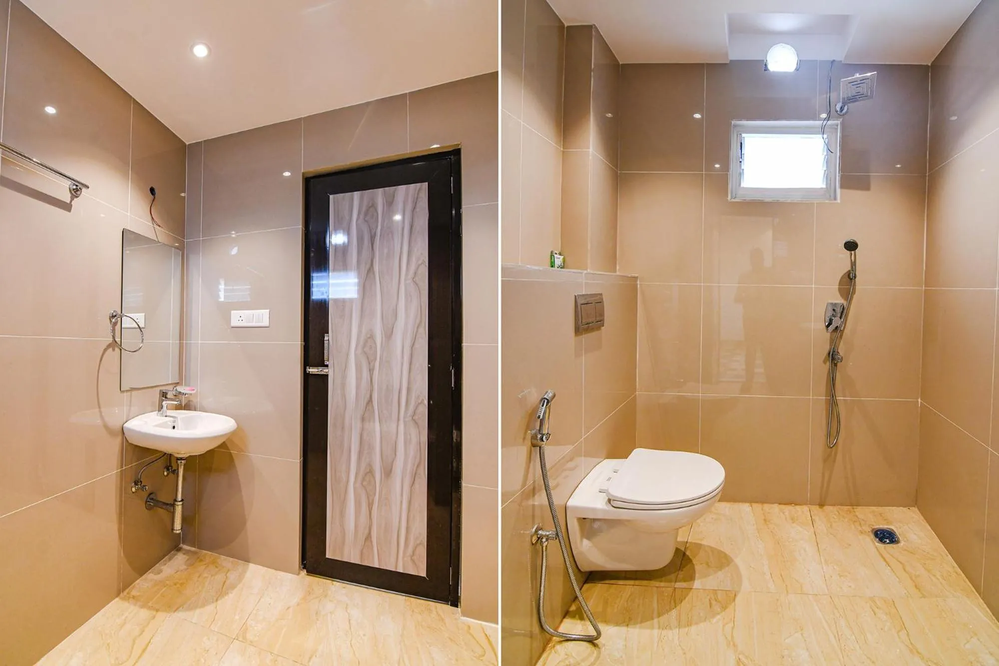Bathroom in FabHotel JP - Nr Sataragachhi Railway Station