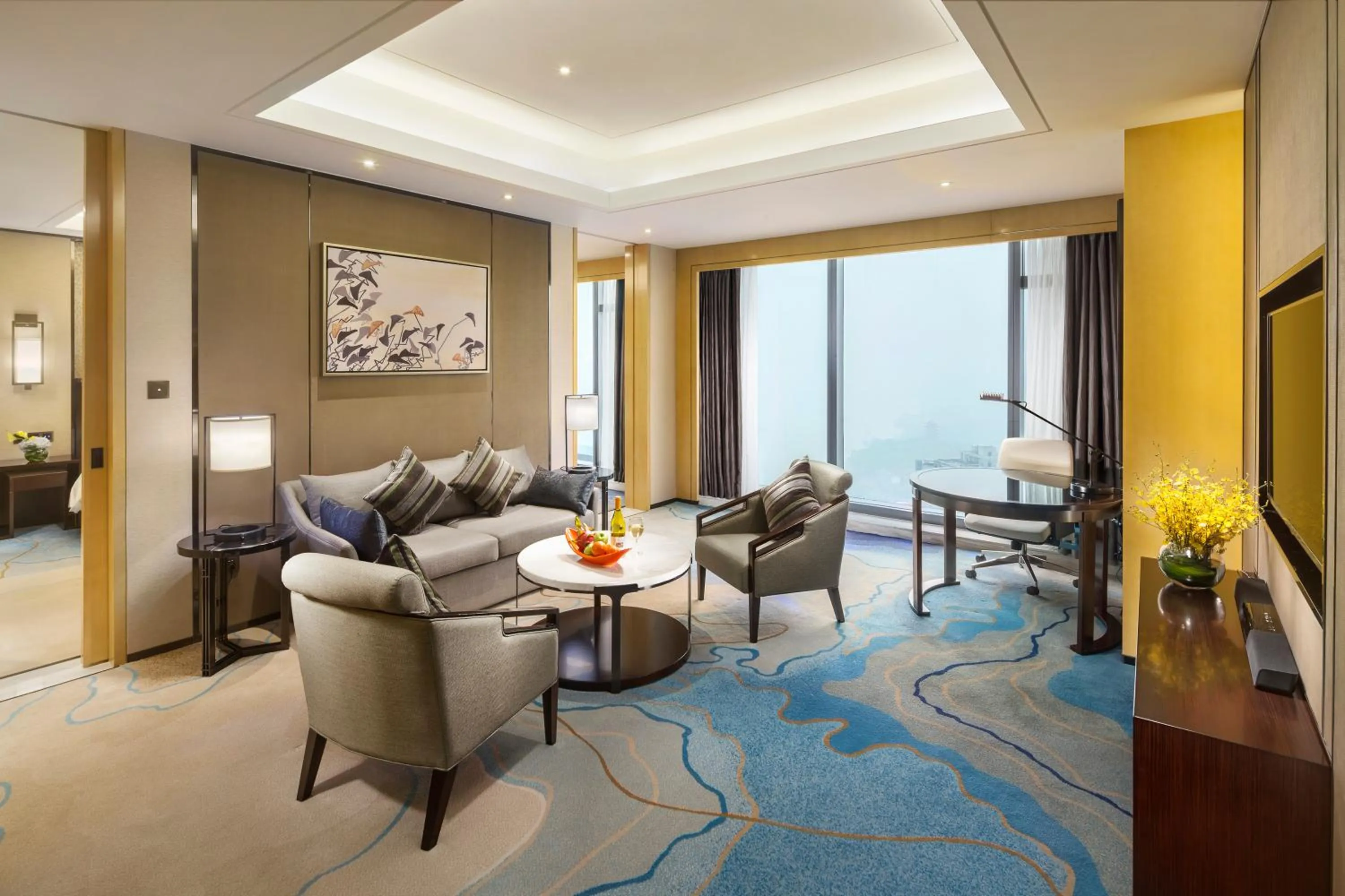 Living room in Hilton Zhuzhou