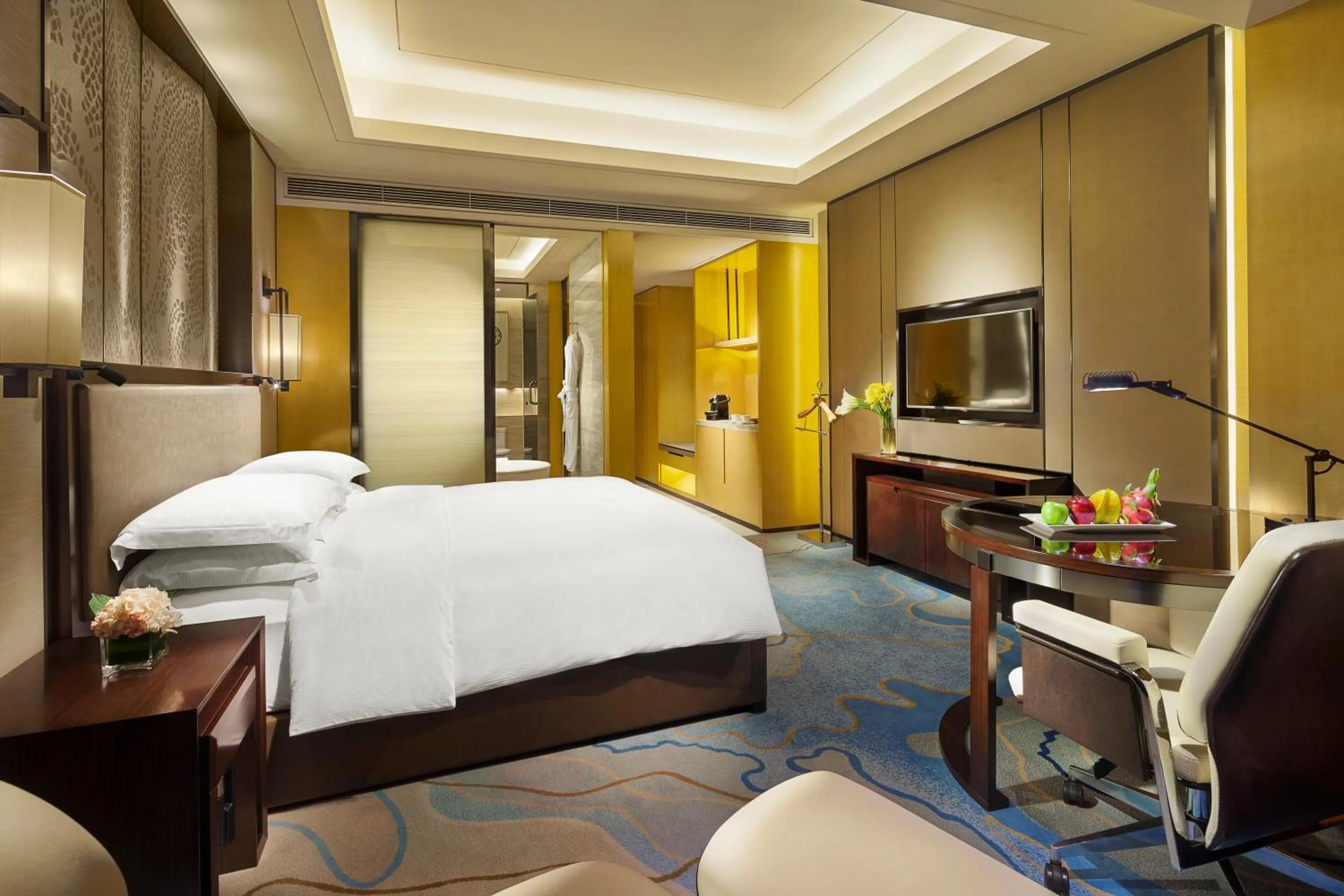 Bedroom, Bed in Hilton Zhuzhou