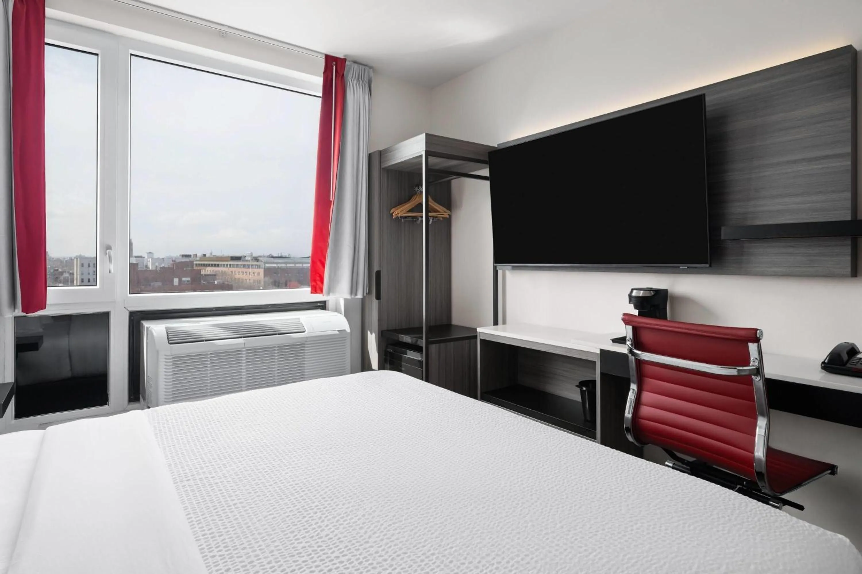 Photo of the whole room, Bed in Ramada by Wyndham Brooklyn Near Flatbush