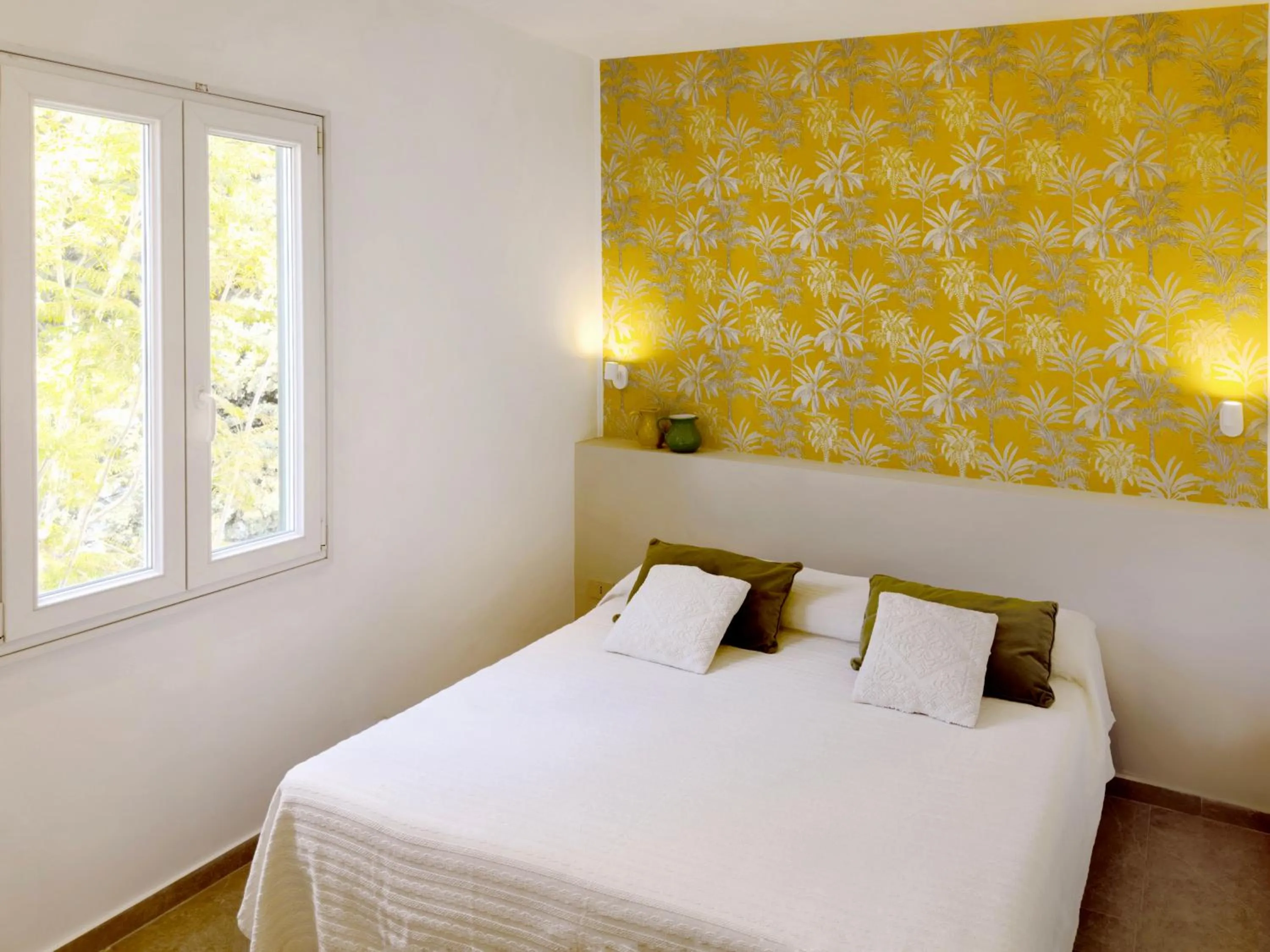 Bedroom, Bed in Residence Terra Rossa Taormina