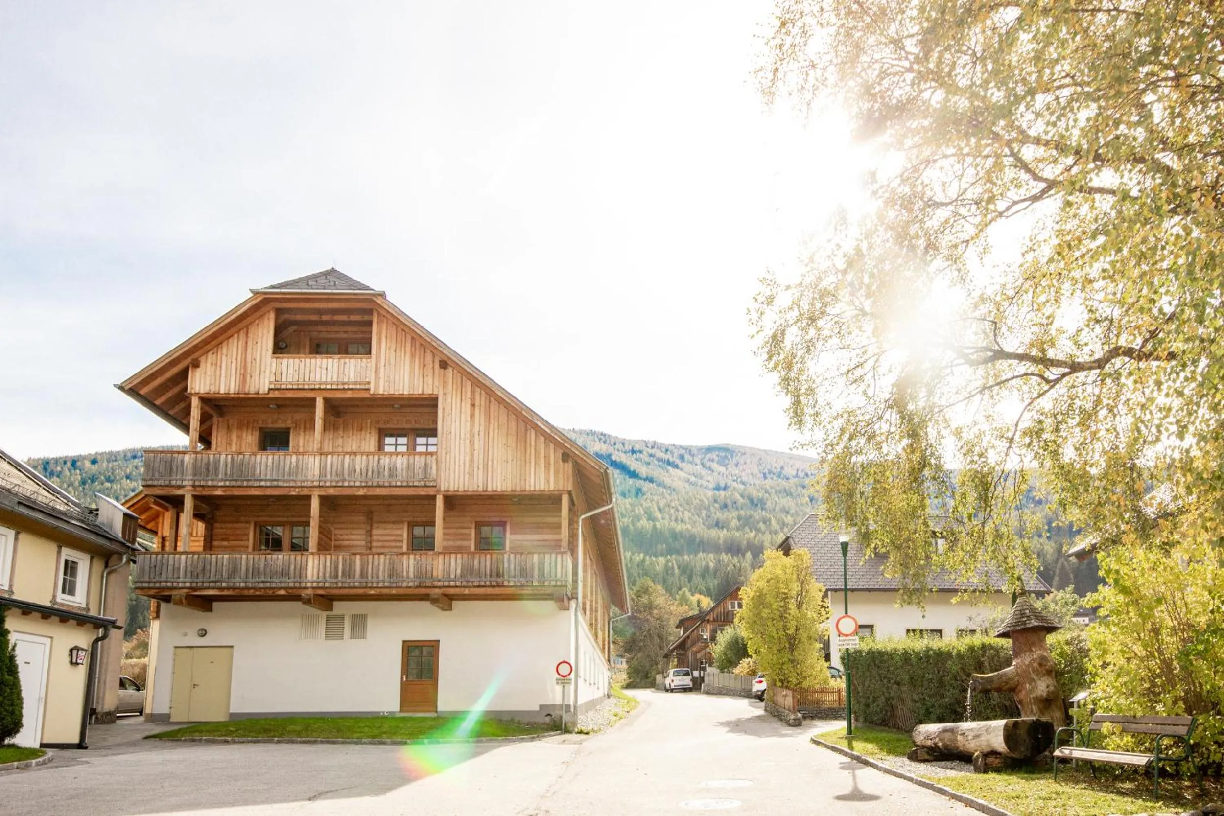 Property building in Appartements Stranach