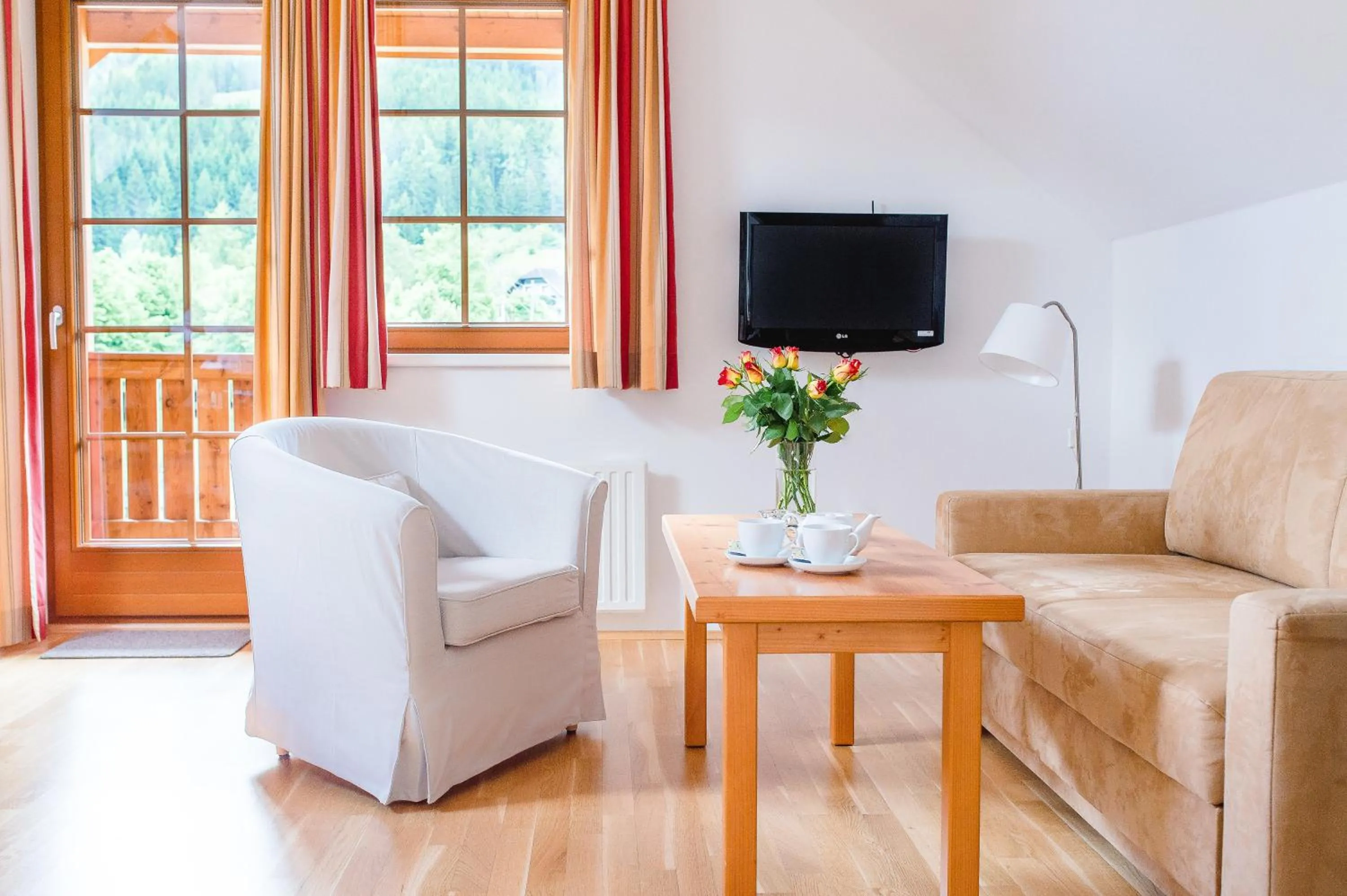 TV and multimedia in Appartements Stranach